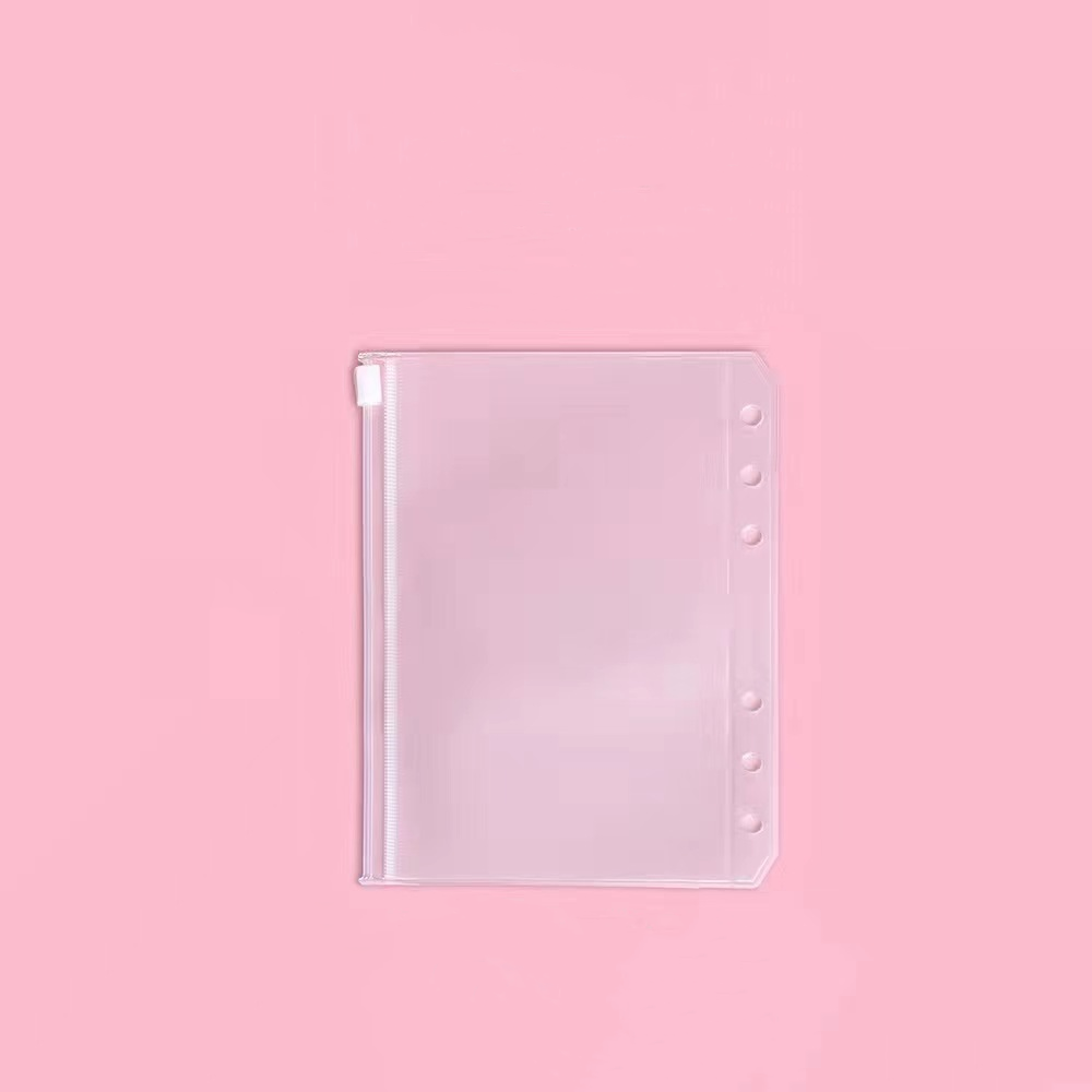 A5 Frosted PVC Self-Sealing Storage Bags 2