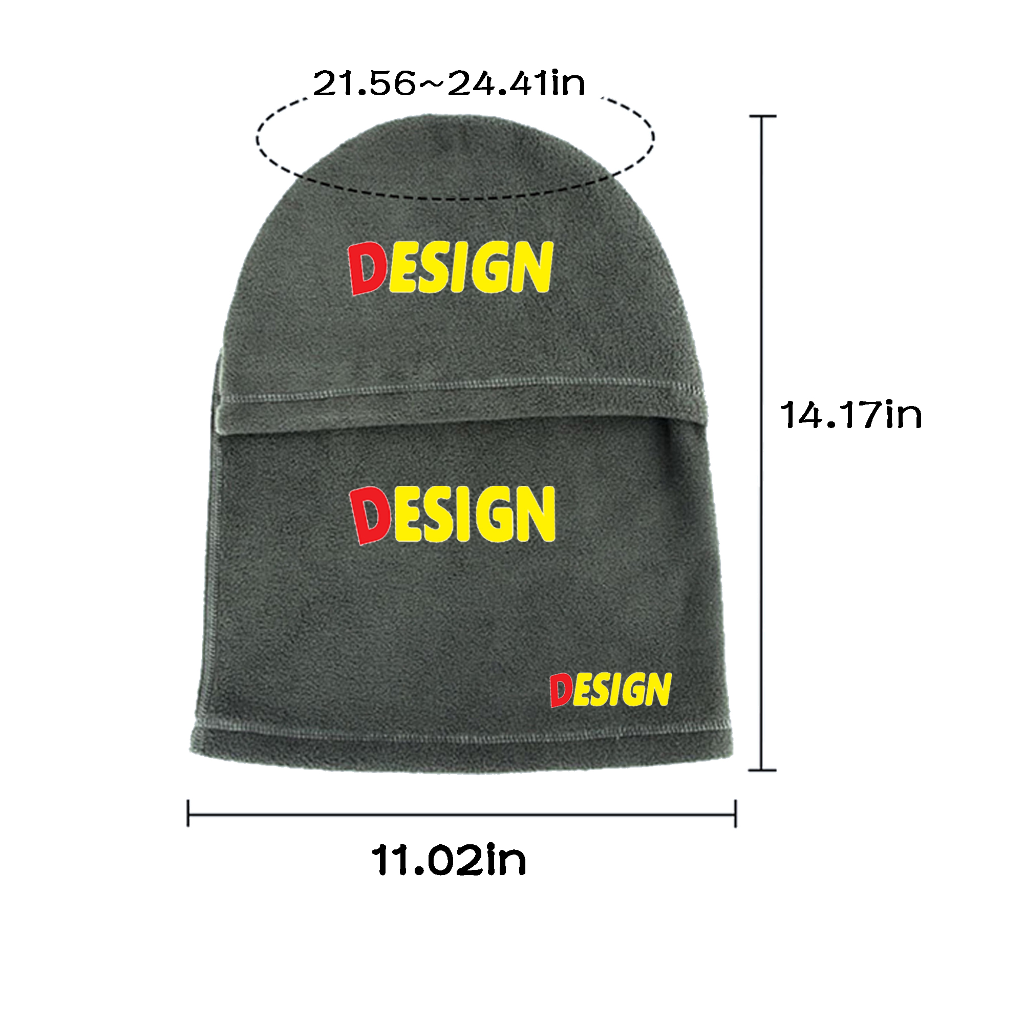 MOQ 20 PCS Custom Logo Balaclava 3