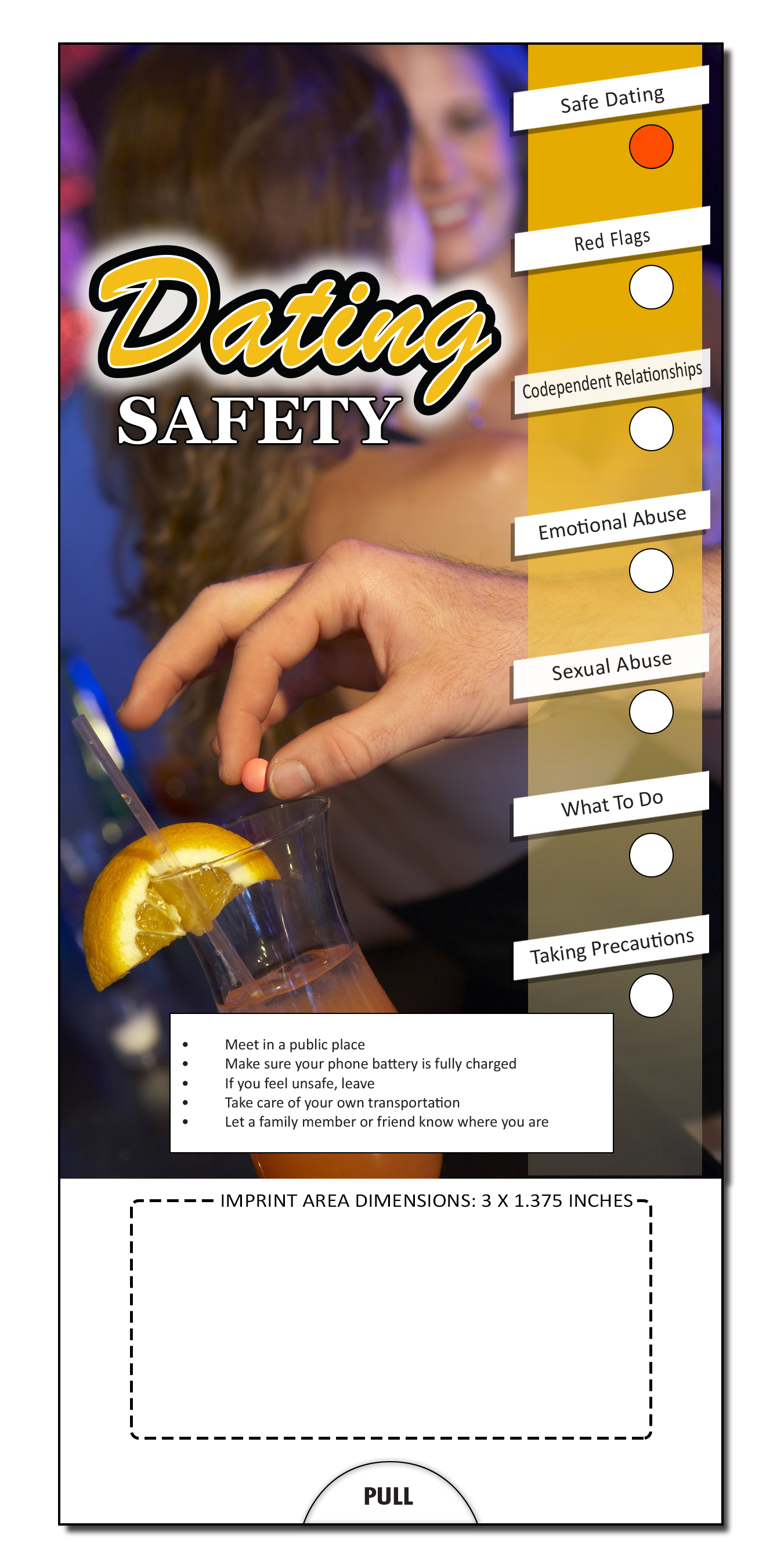 SLIDE CHART - Dating Safety 3