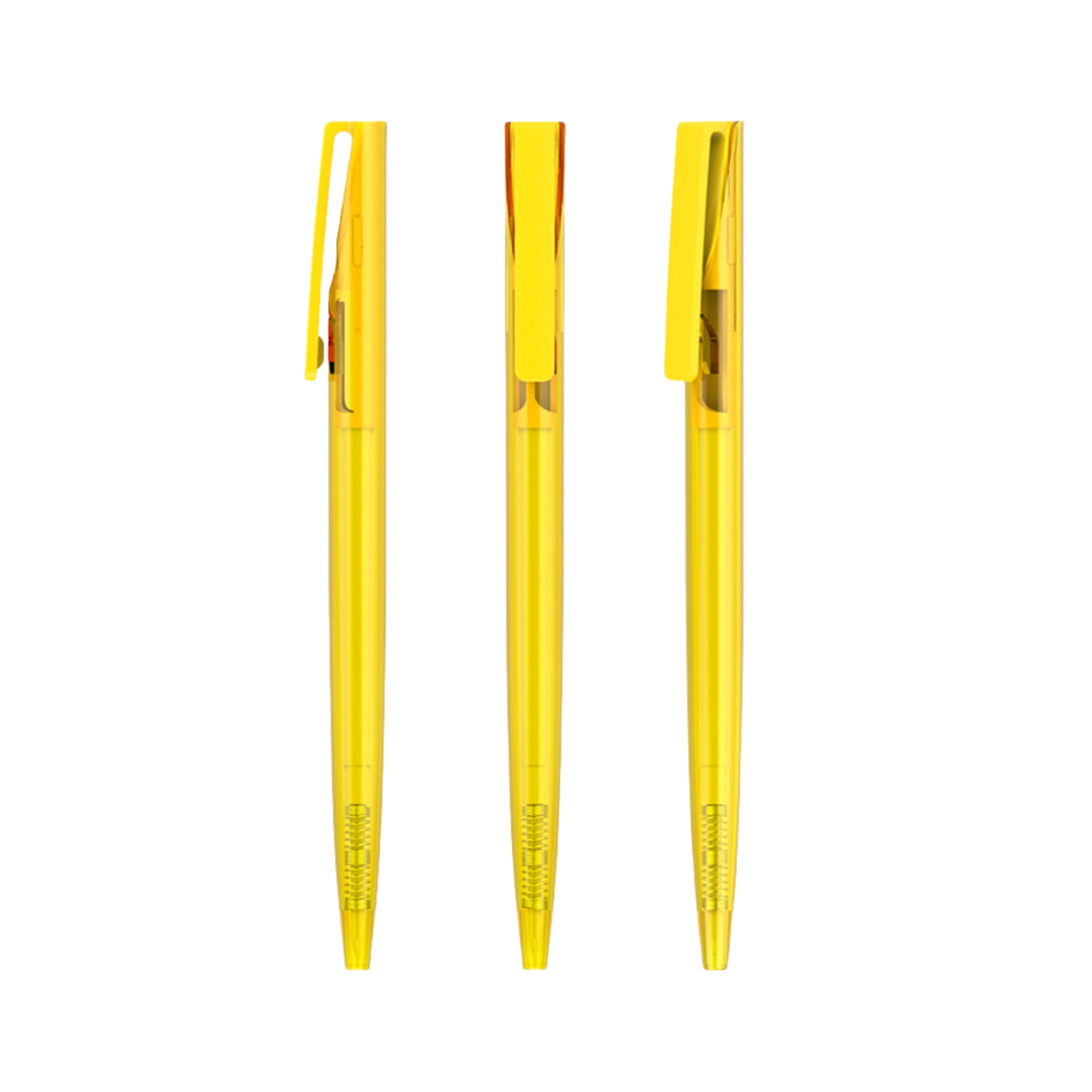 Colored Hybrid Ink Ballpoint Pens Comfortable Grip 6