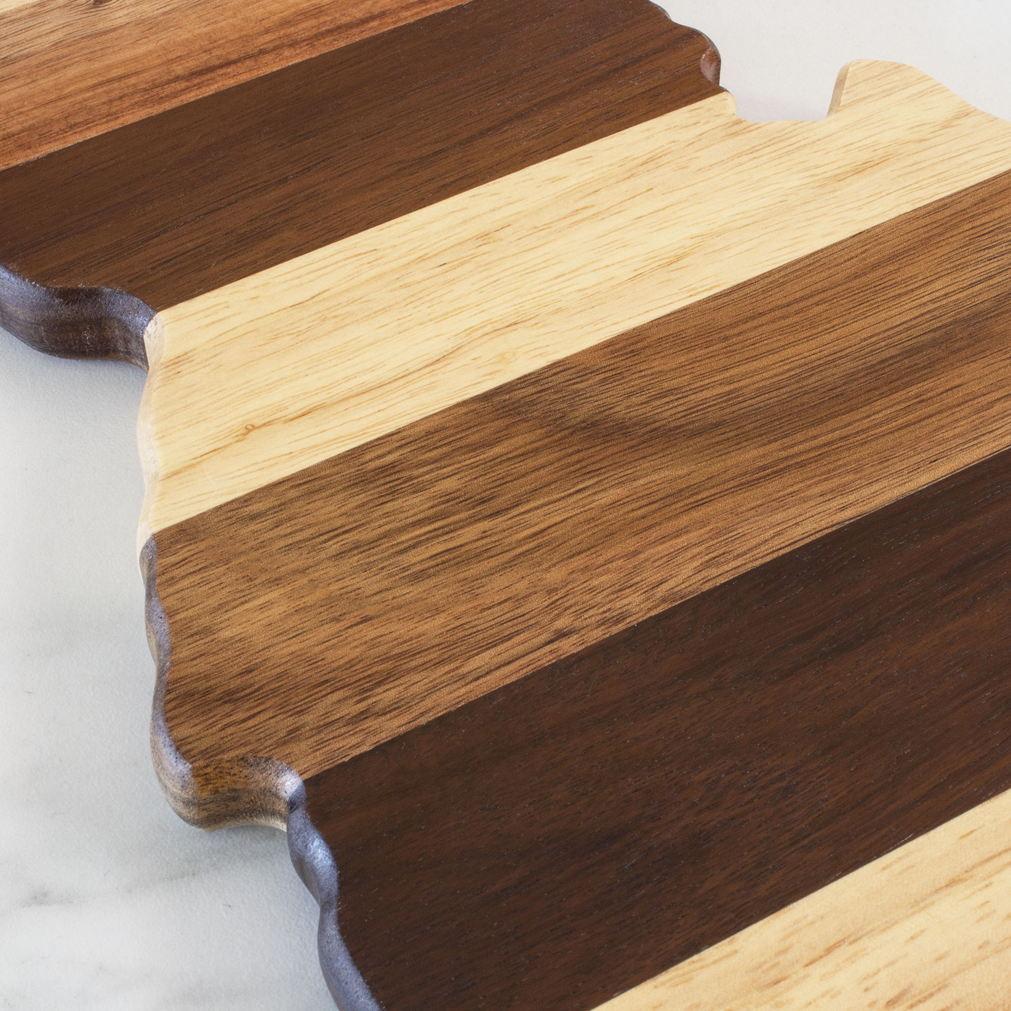 Rock & Branch® Shiplap Series Idaho State Shaped Wood Serving and Cutting Board 3