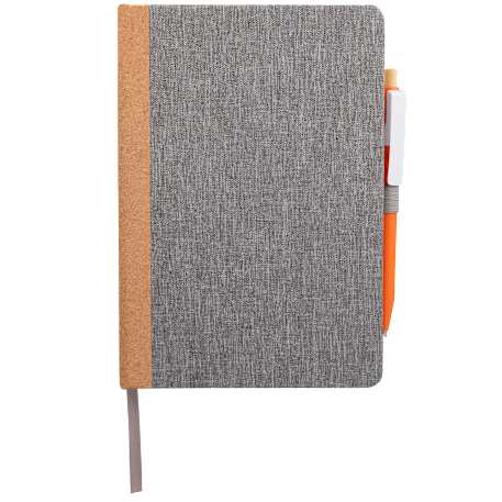 5.5" x 8.5" Recycled PET and Cork Bound Journal 27