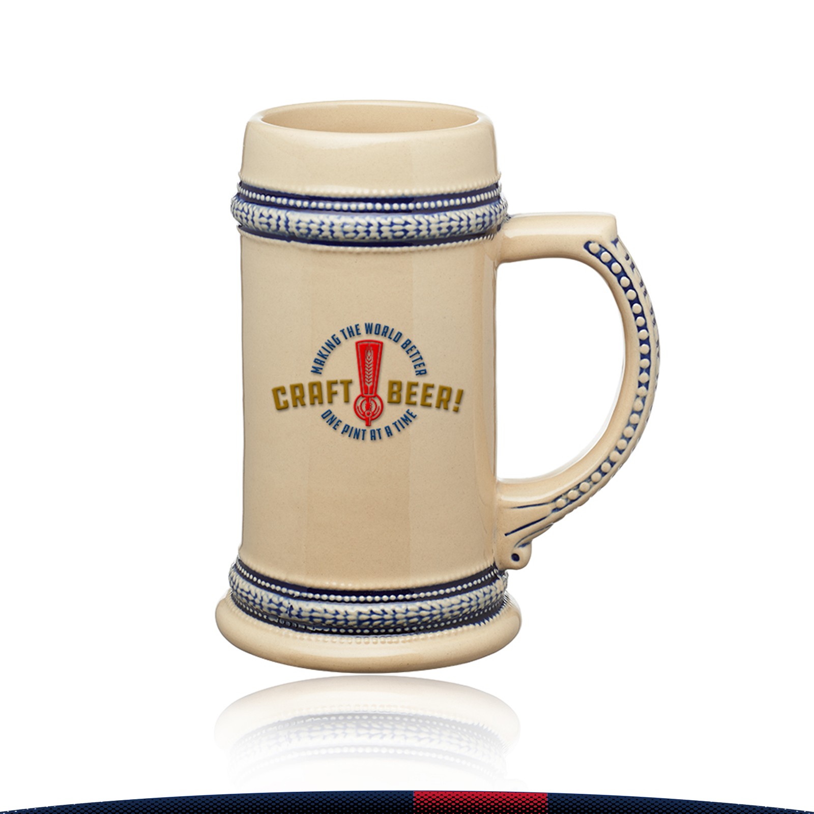17 oz. Lico Ceramic Beer Mugs 3