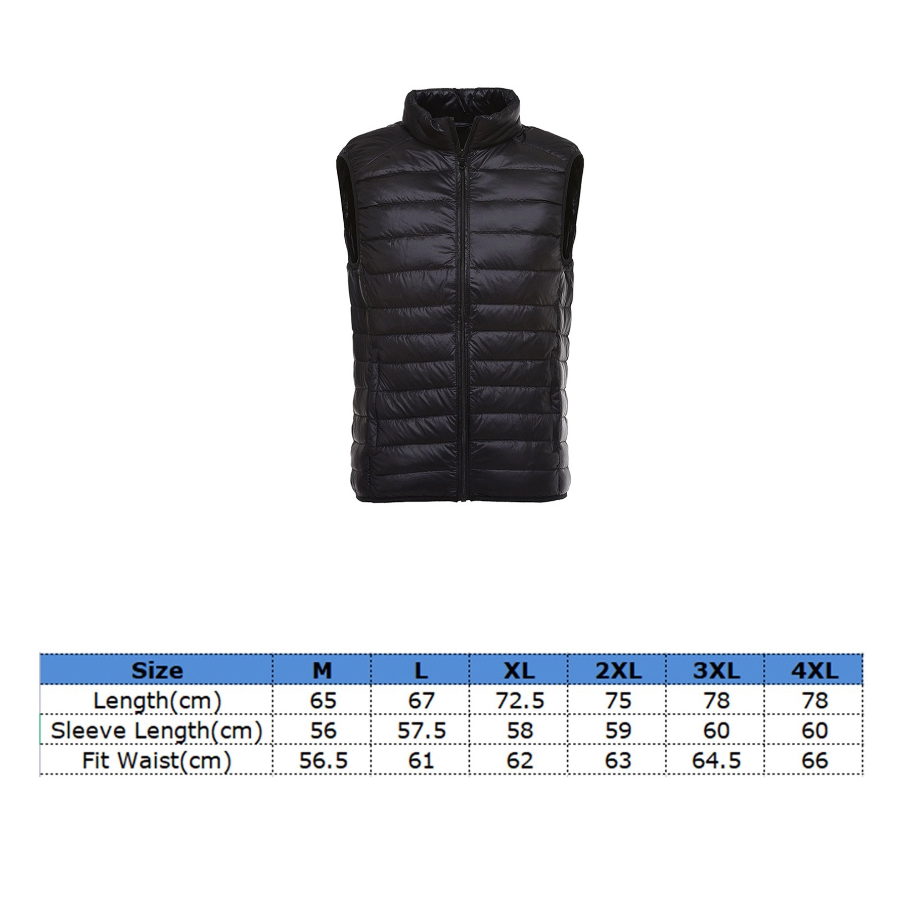 Water-Resistant Packable Puffer Vest 3