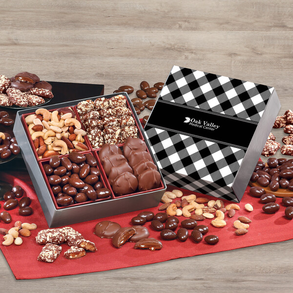 Signature Assortment with Black Plaid Sleeve