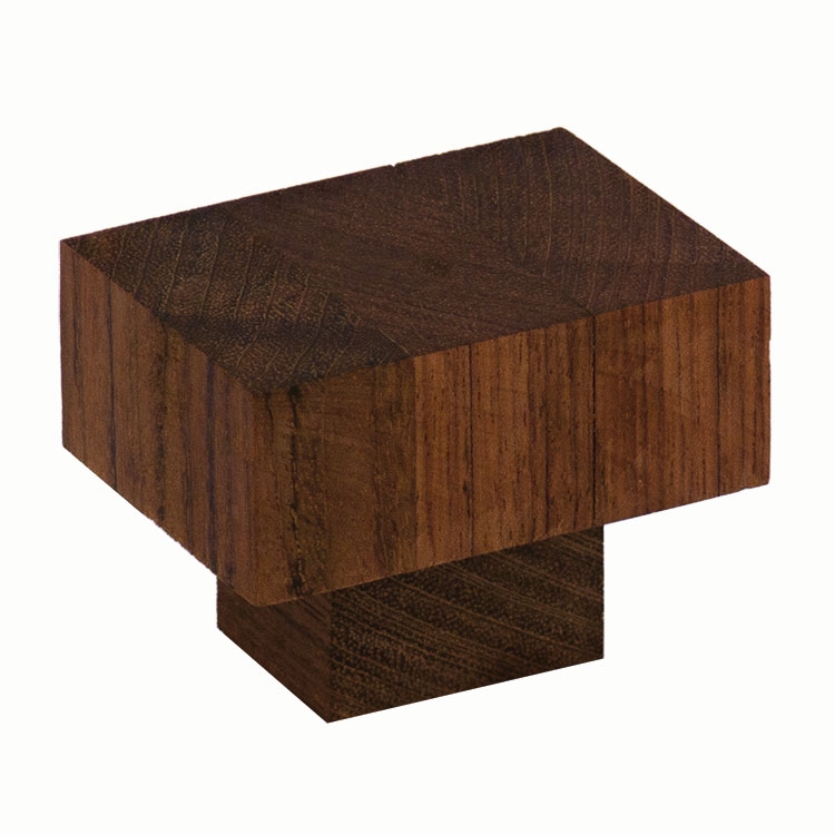 Wood Riser 3 2 x 2 4 x 2 4 Brazilian Cherry End Grain