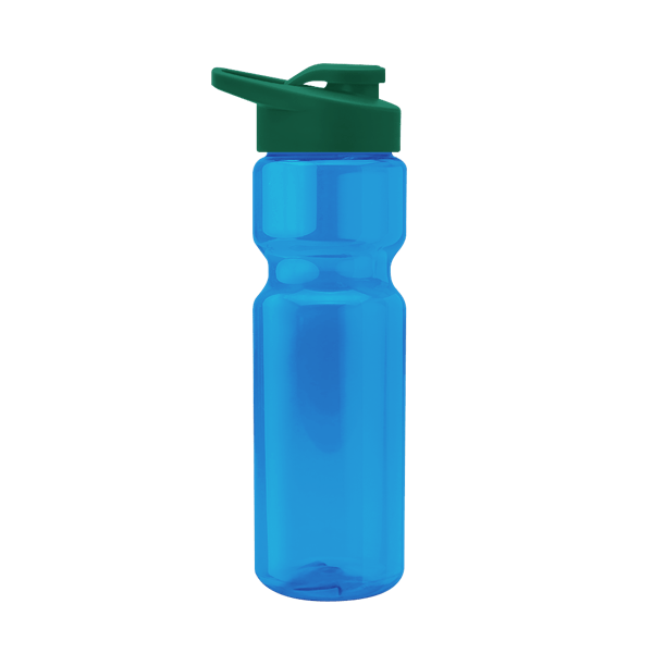 Blazer 28oz Transparent Bike Bottle w/Drink-thru Lid 268