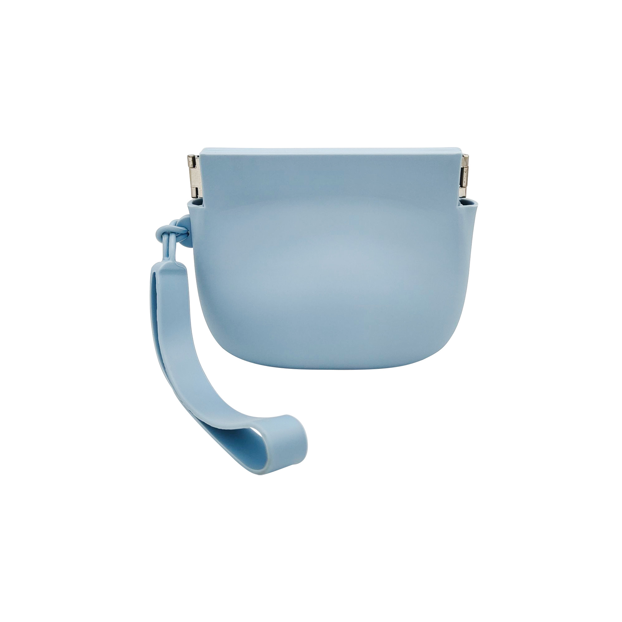 Silicone Coin Pouch With Self Closing Mouth 5.9" x 3.74" 12