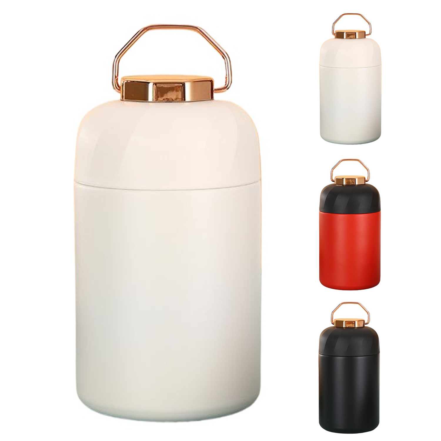 Portable Stainless Steel Food Jar 5