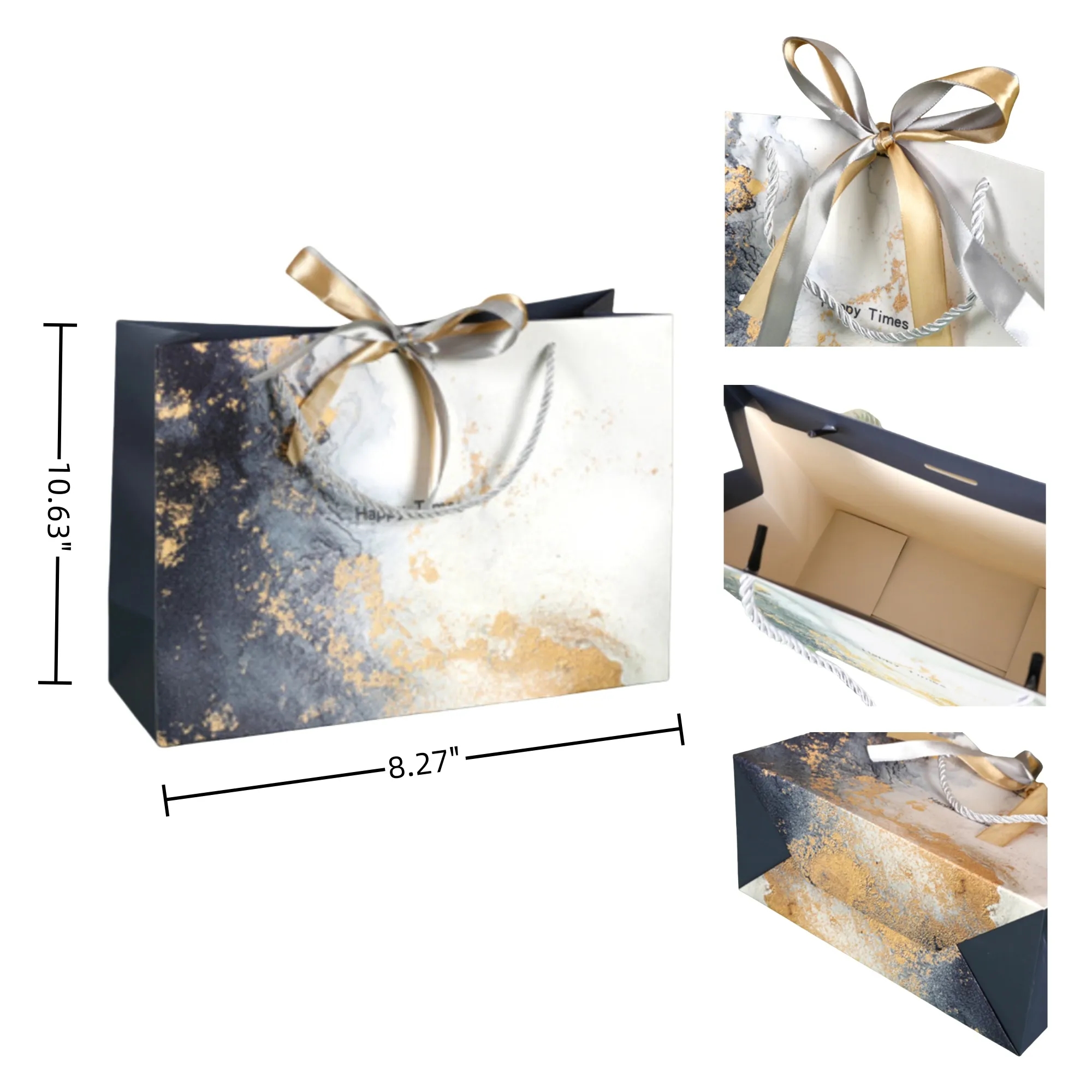 Personalized Gift Bags, Custom Logo/Size, Ideal For Presents 4