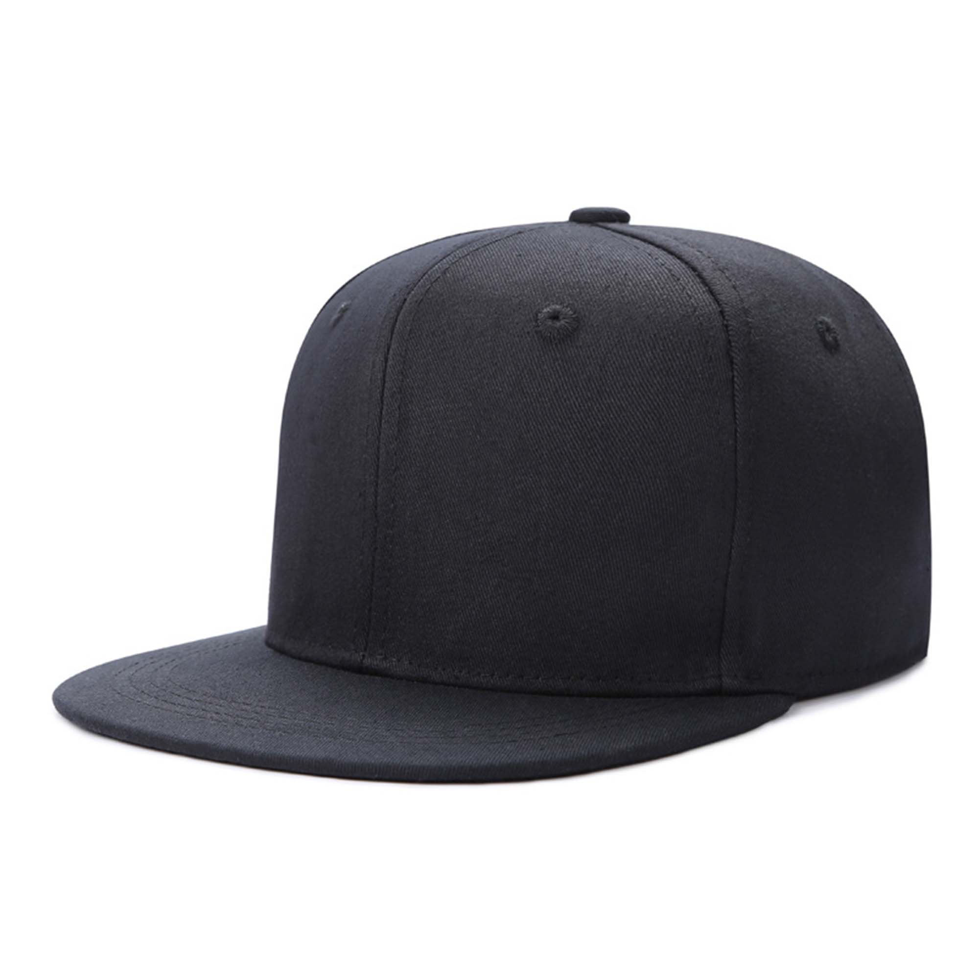 MOQ 50 Hip Hop Flat Baseball Cap Brim Hats 2