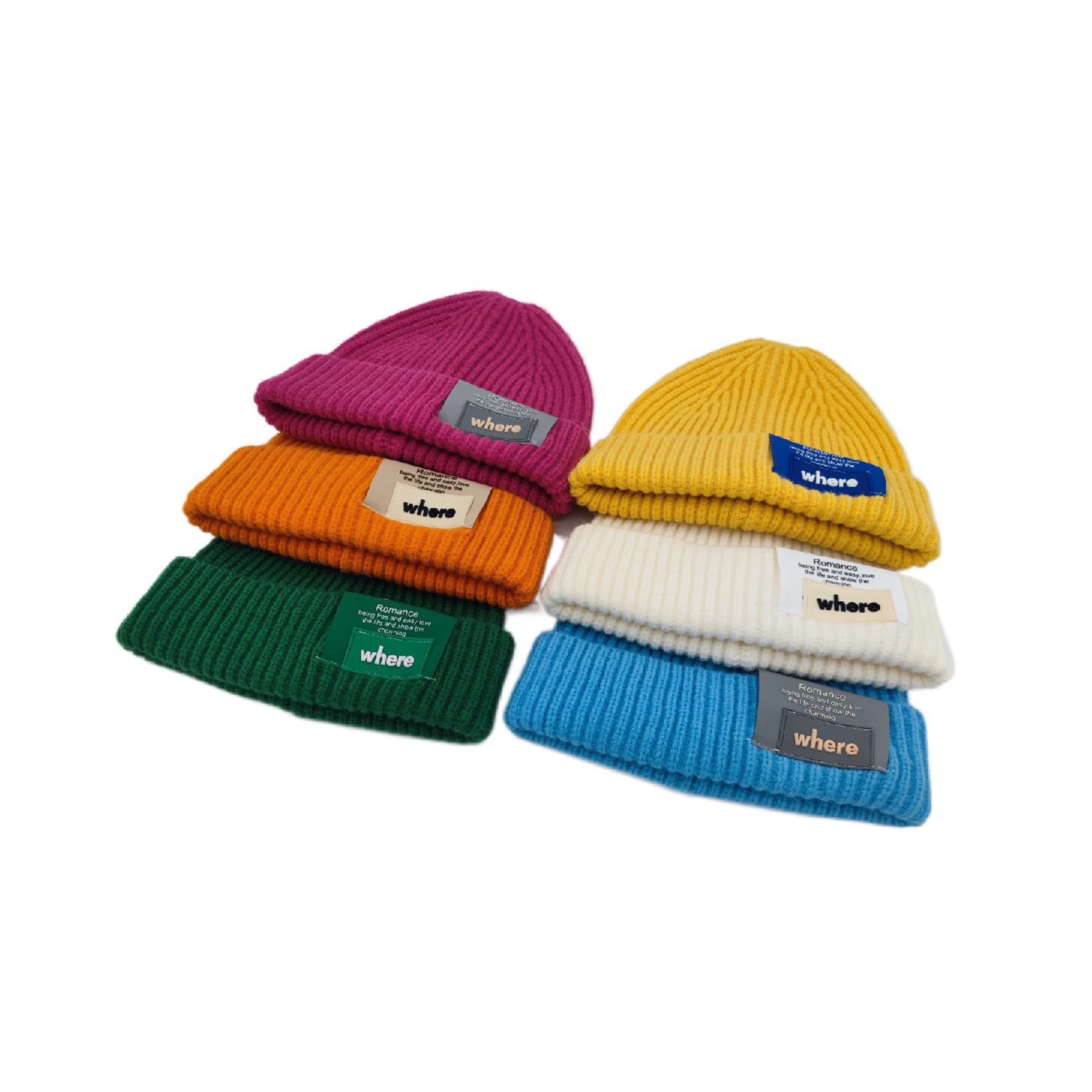Warm Lined Beanie Knit Cap 3