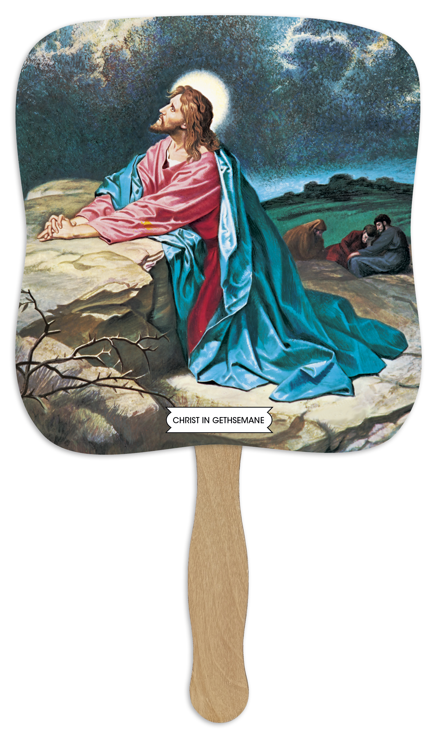 Skinner & Kennedy® Christ In Gethsemane - Pictorial Fan 14