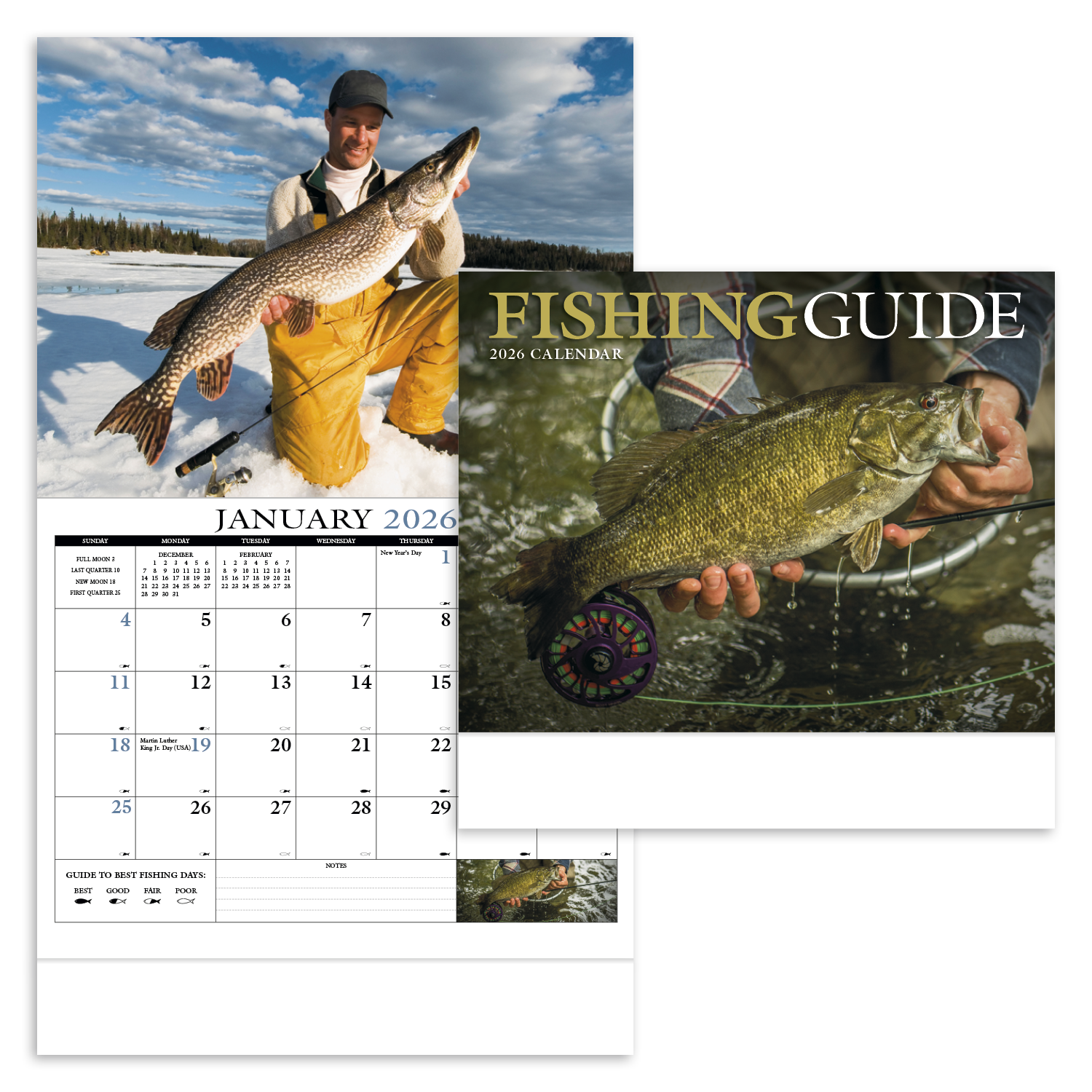 HotLine® Products Fishing Guide Appointment Calendar - Stapled 2