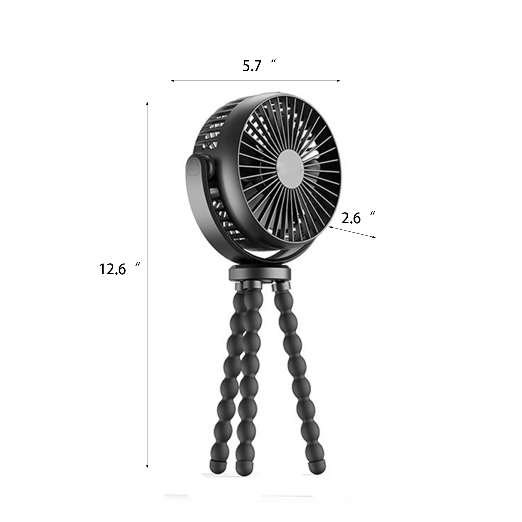 Portable Small Stroller Fan 2