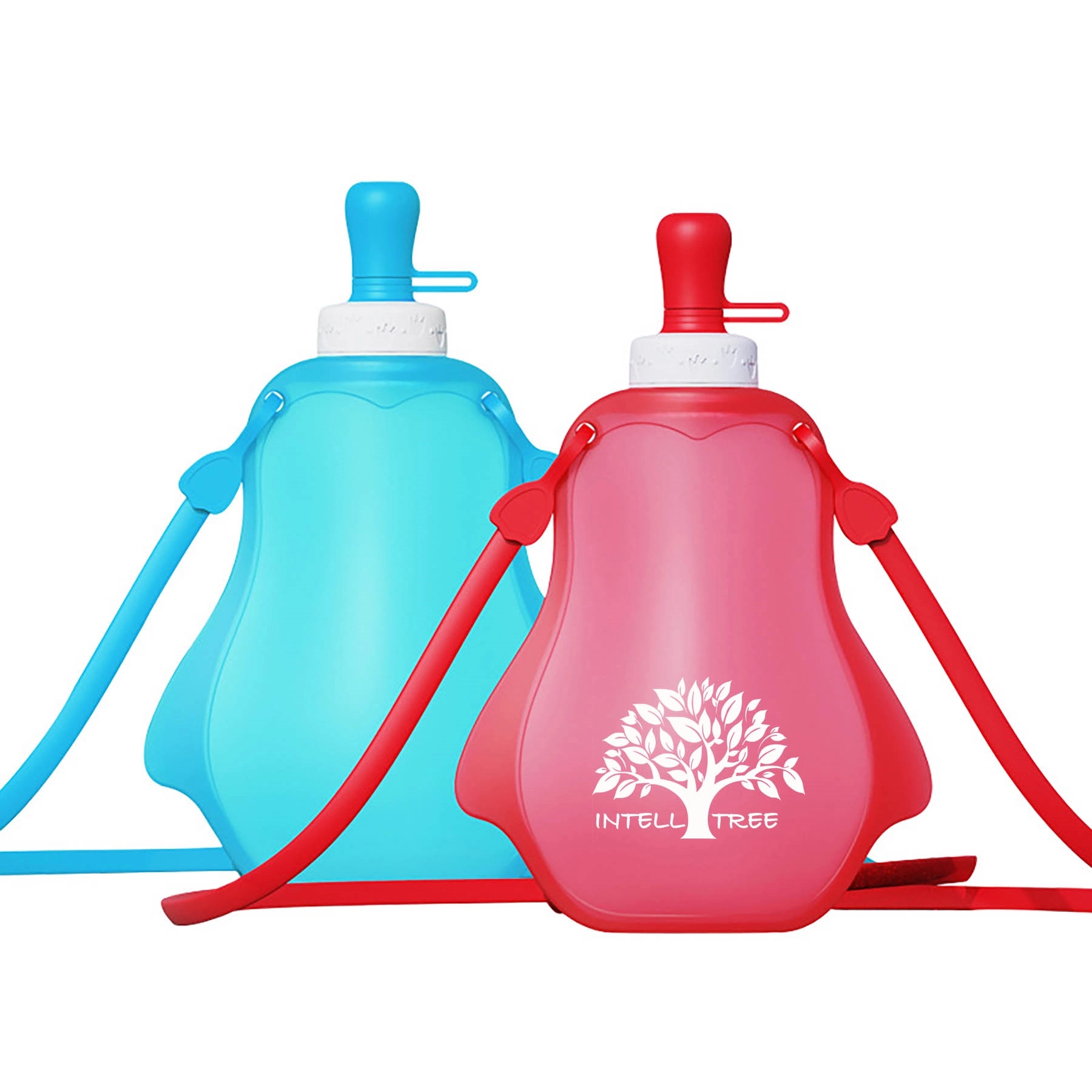 12 Oz Kids Use Collapsible Sports Water Bottle 2