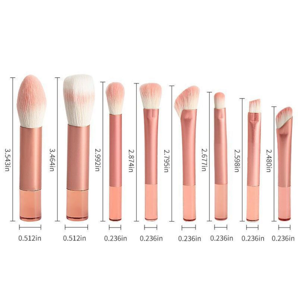 Travel Portable Makeup Brush Set 2