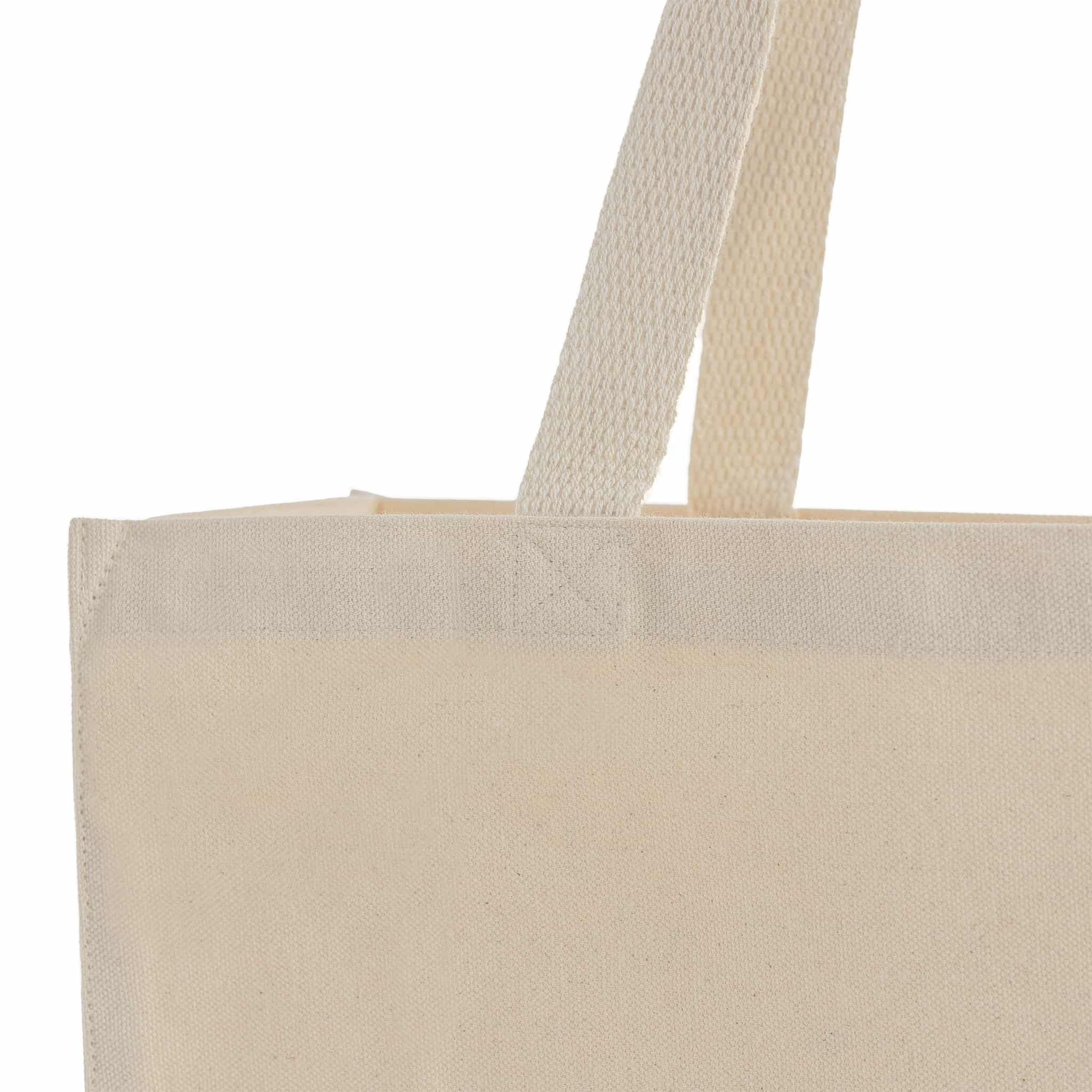 Large Square Canvas Tote (NEW STYLE), custom tote bag with logo imprint 9