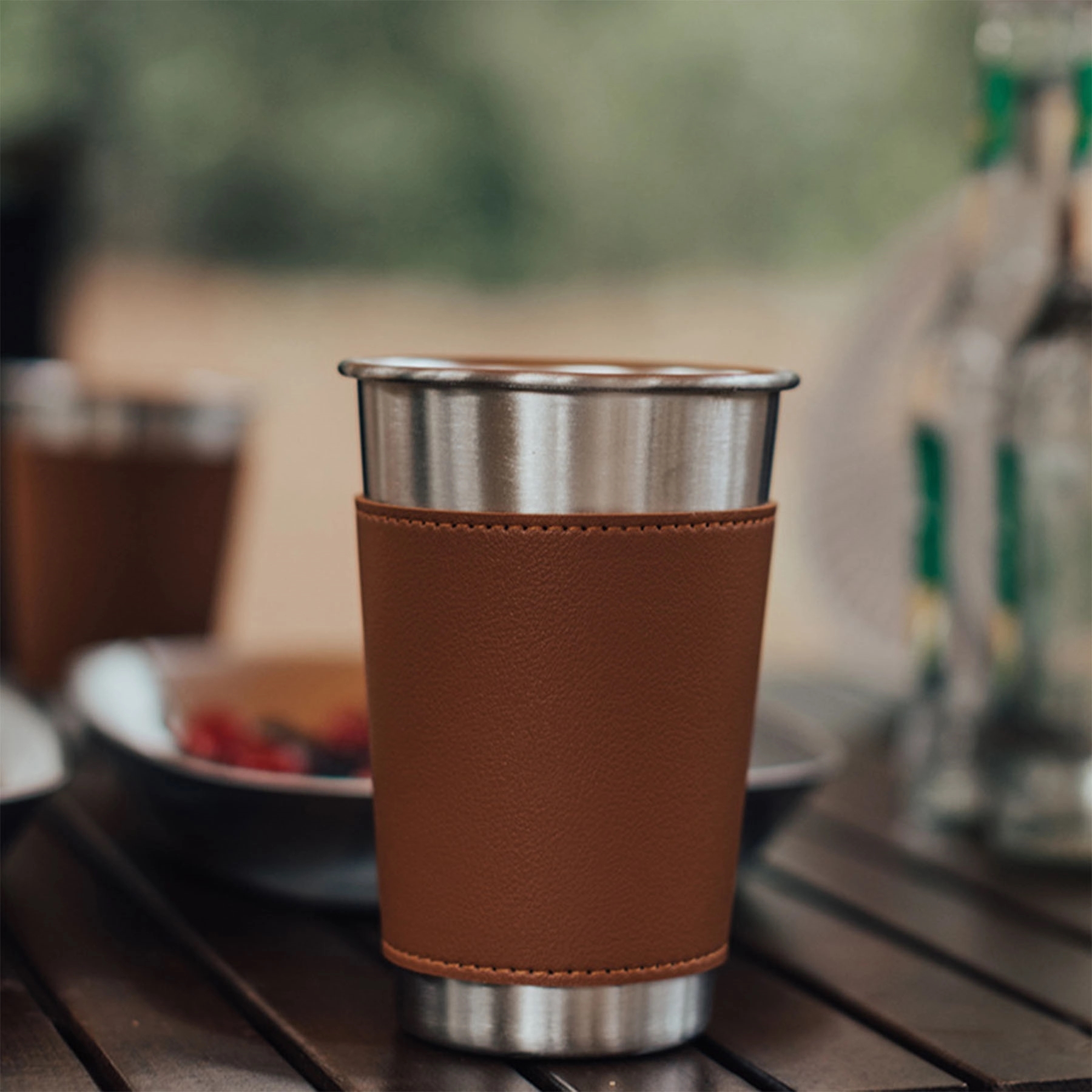 10.2 oz Stainless Steel Beer Cup w/ Sleeve 5