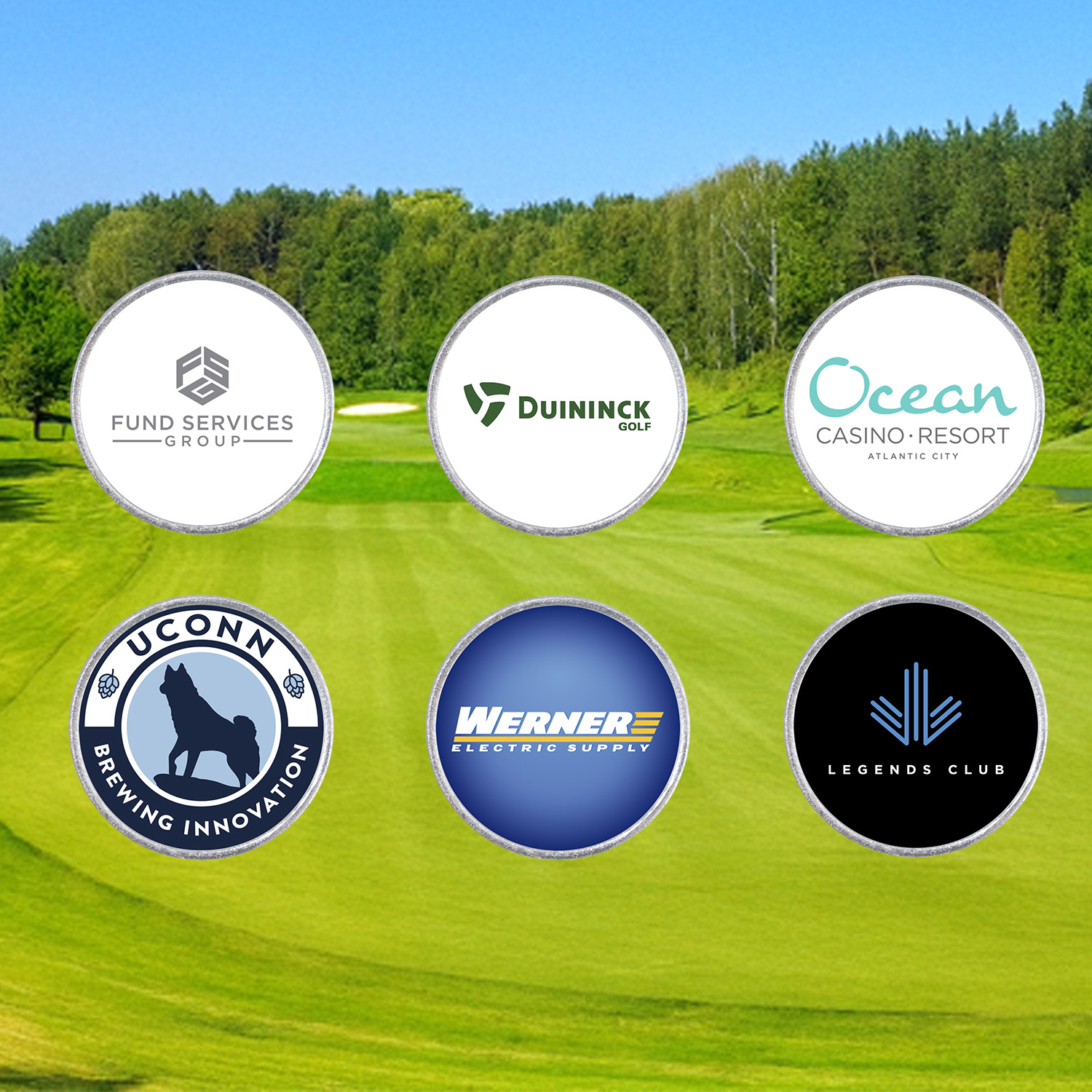 USA-Made Golf Ball Markers 10