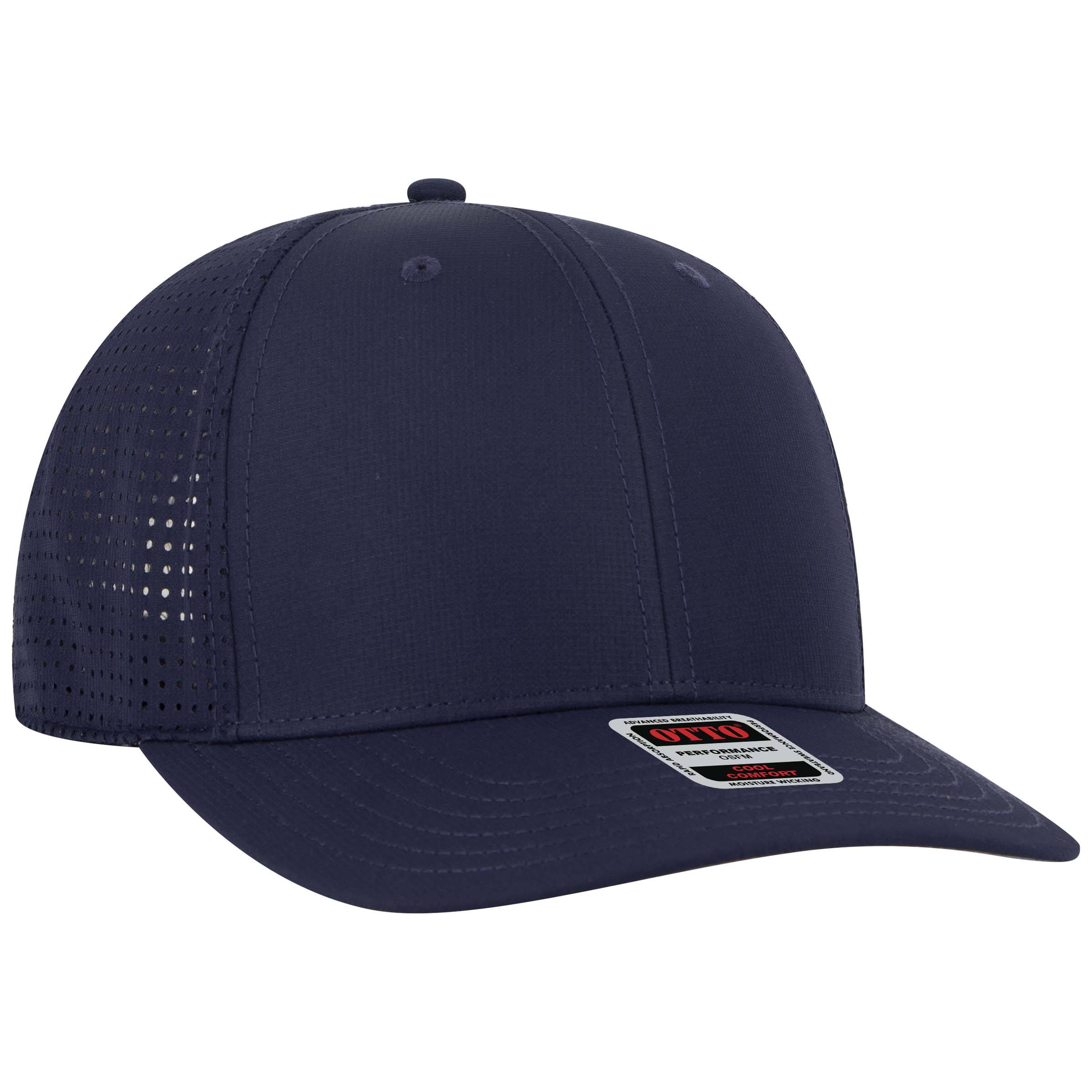 OTTO CAP® 6 Panel Mid Profile Baseball Cap 1