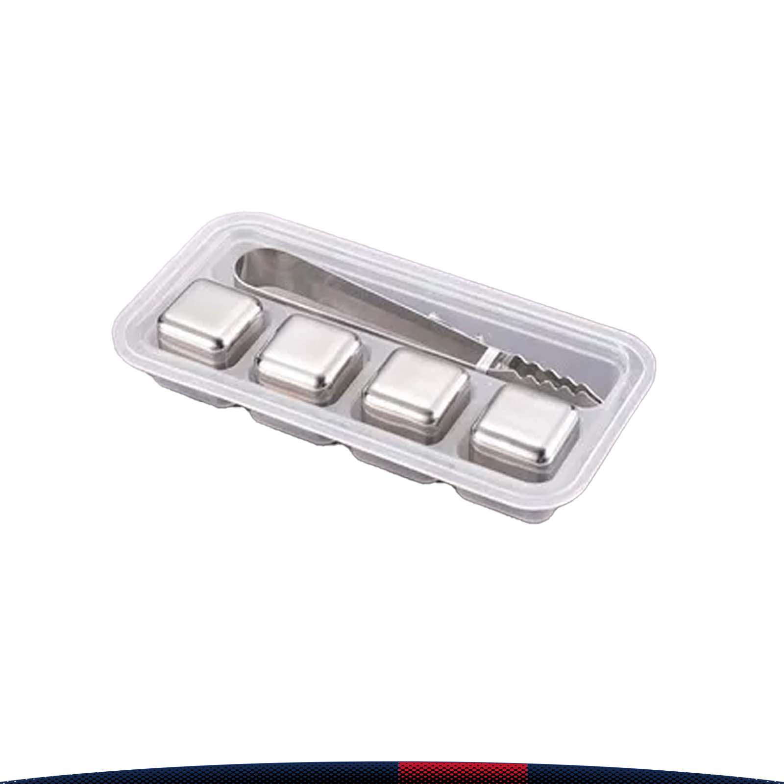 Chilling Stainless Steel Ice Cubes 3