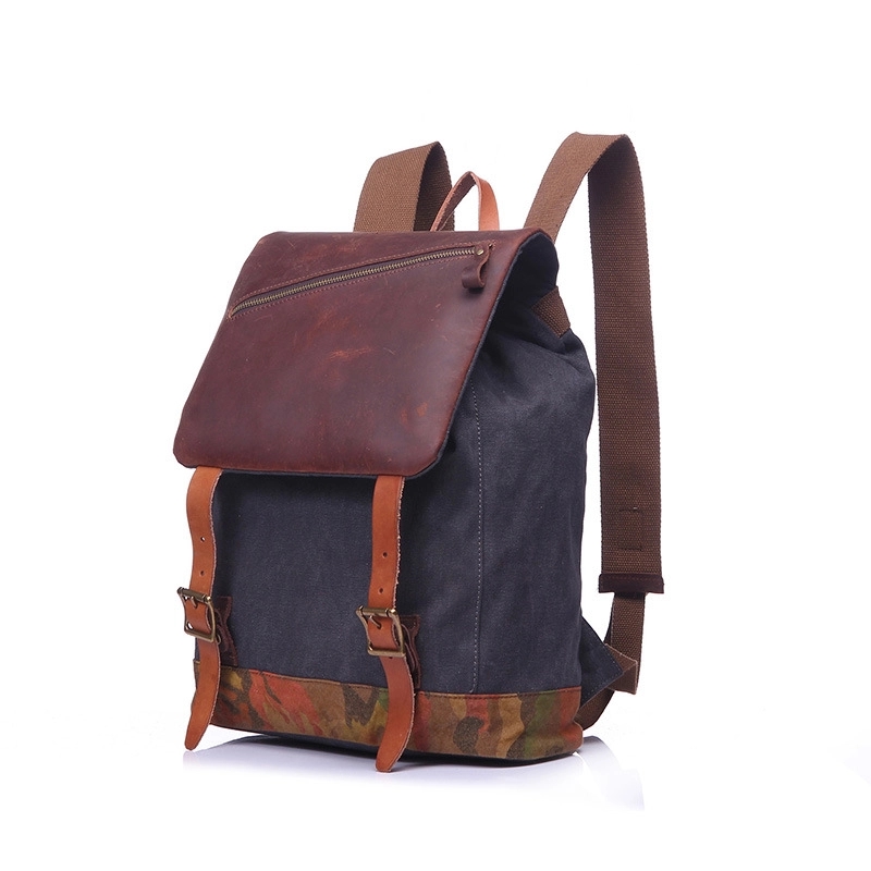 Vintage Urban leather Backpack 5