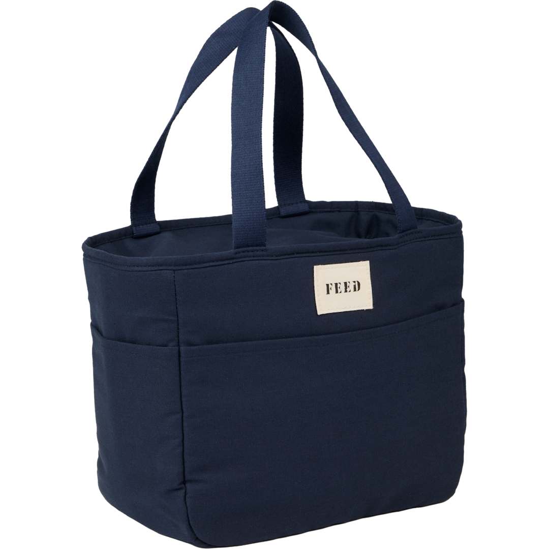 FEED Organic Cotton 9 Can Lunch Cooler 93