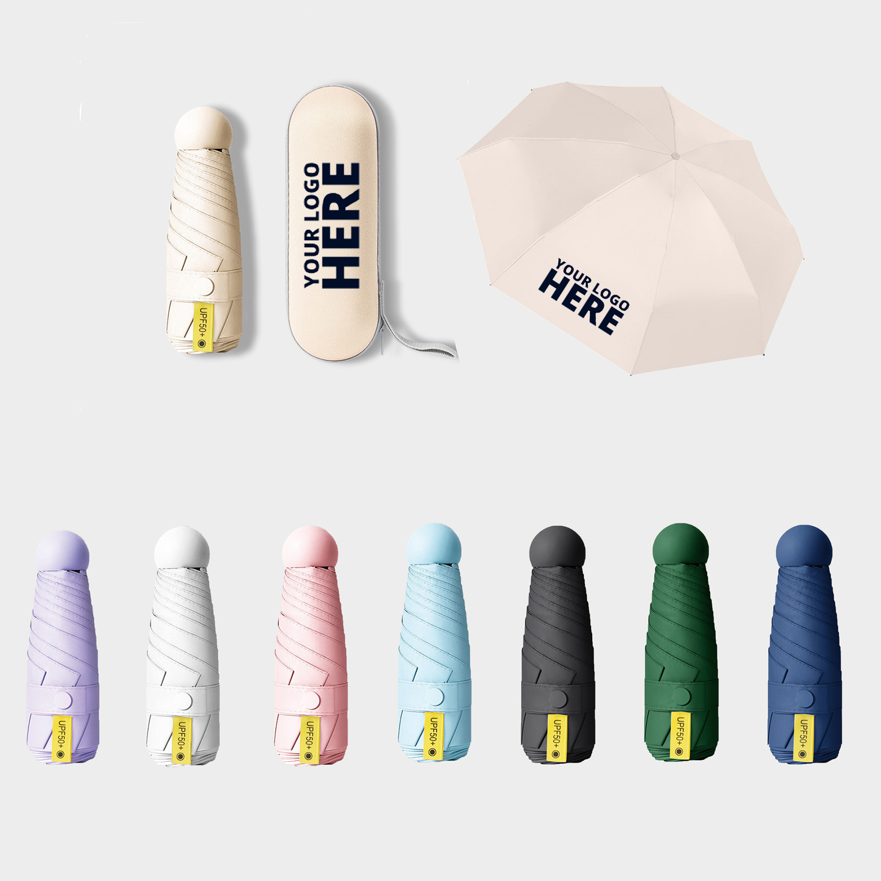 Mini Capsule Folding Umbrella 2