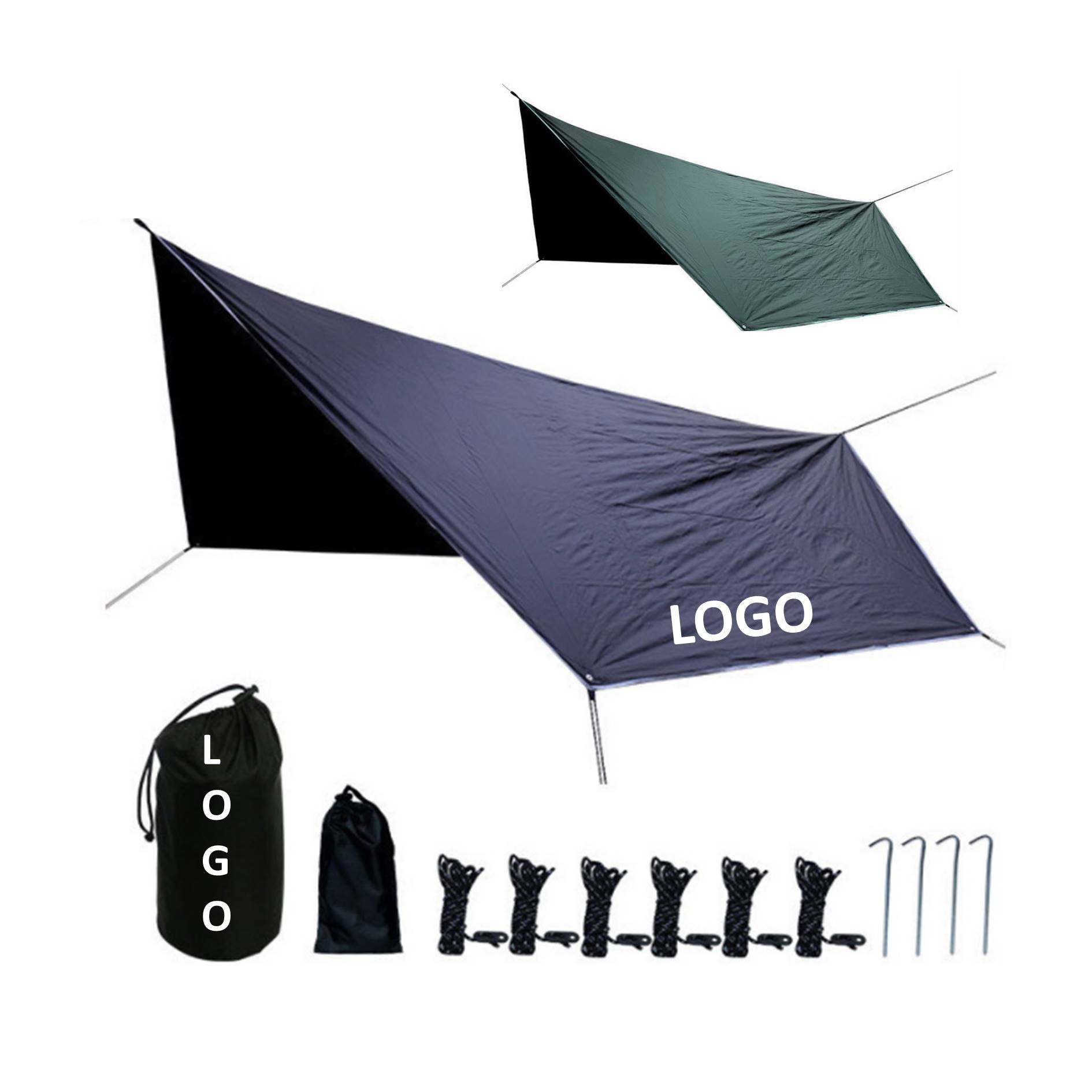 Six Corner Canopy Sunshade Tent Fly Tarp 2