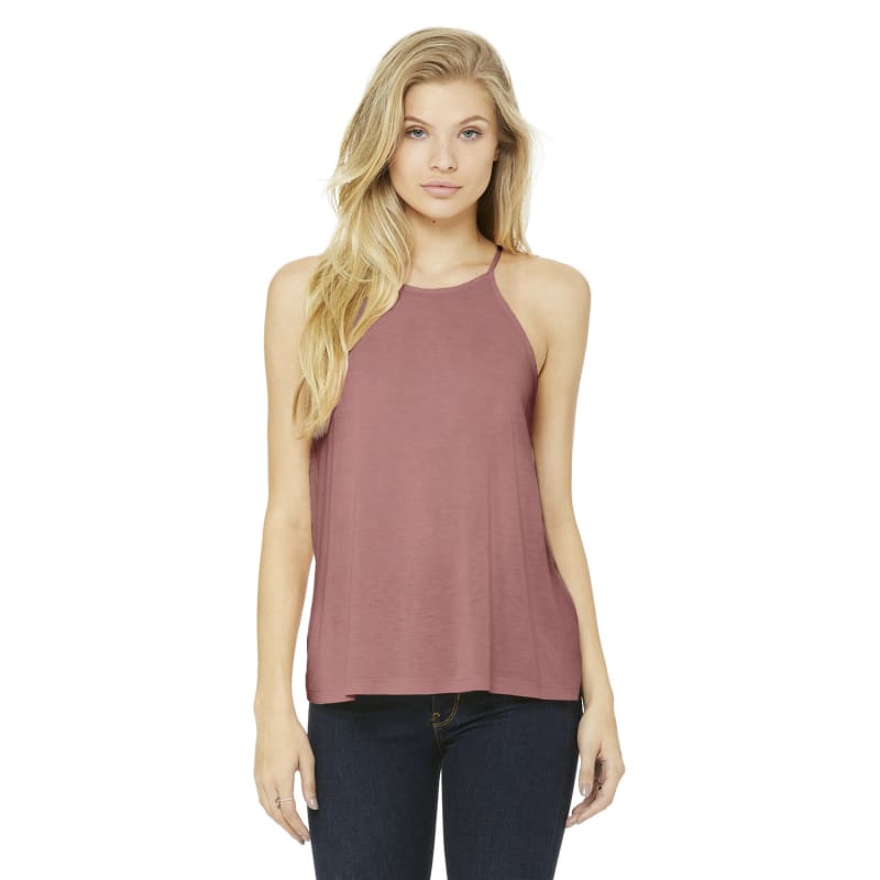 Bella + Canvas Ladies' Flowy High Neck Tank 12