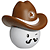 Cowboy Mad Cap Stress Reliever 4