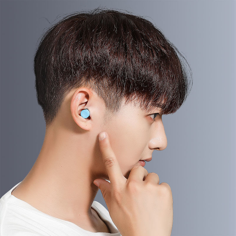 Capsule Shape Soft Noise Cancelling Earplugs 5