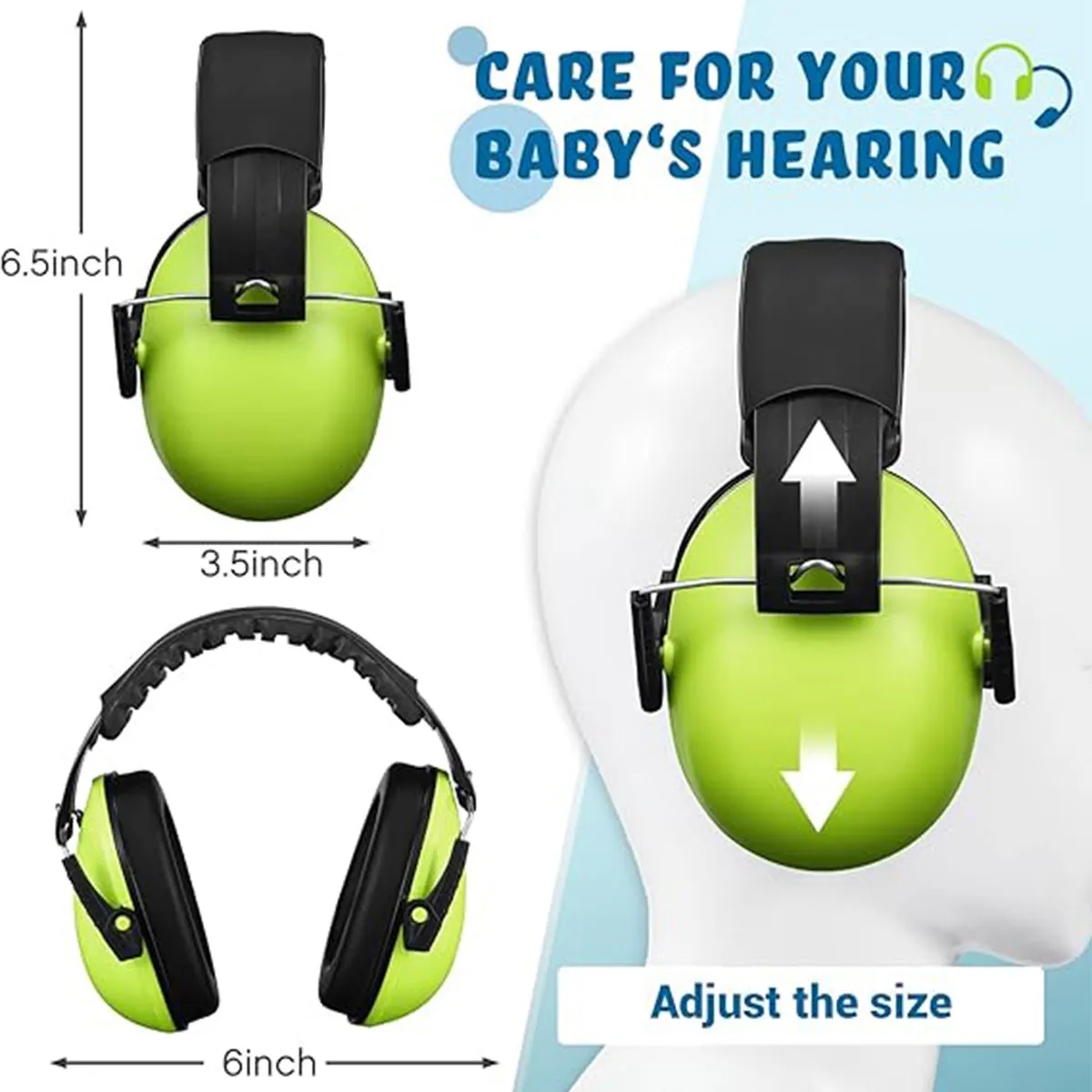 Kids Noise Reduction Headphones Ear Muffs 4