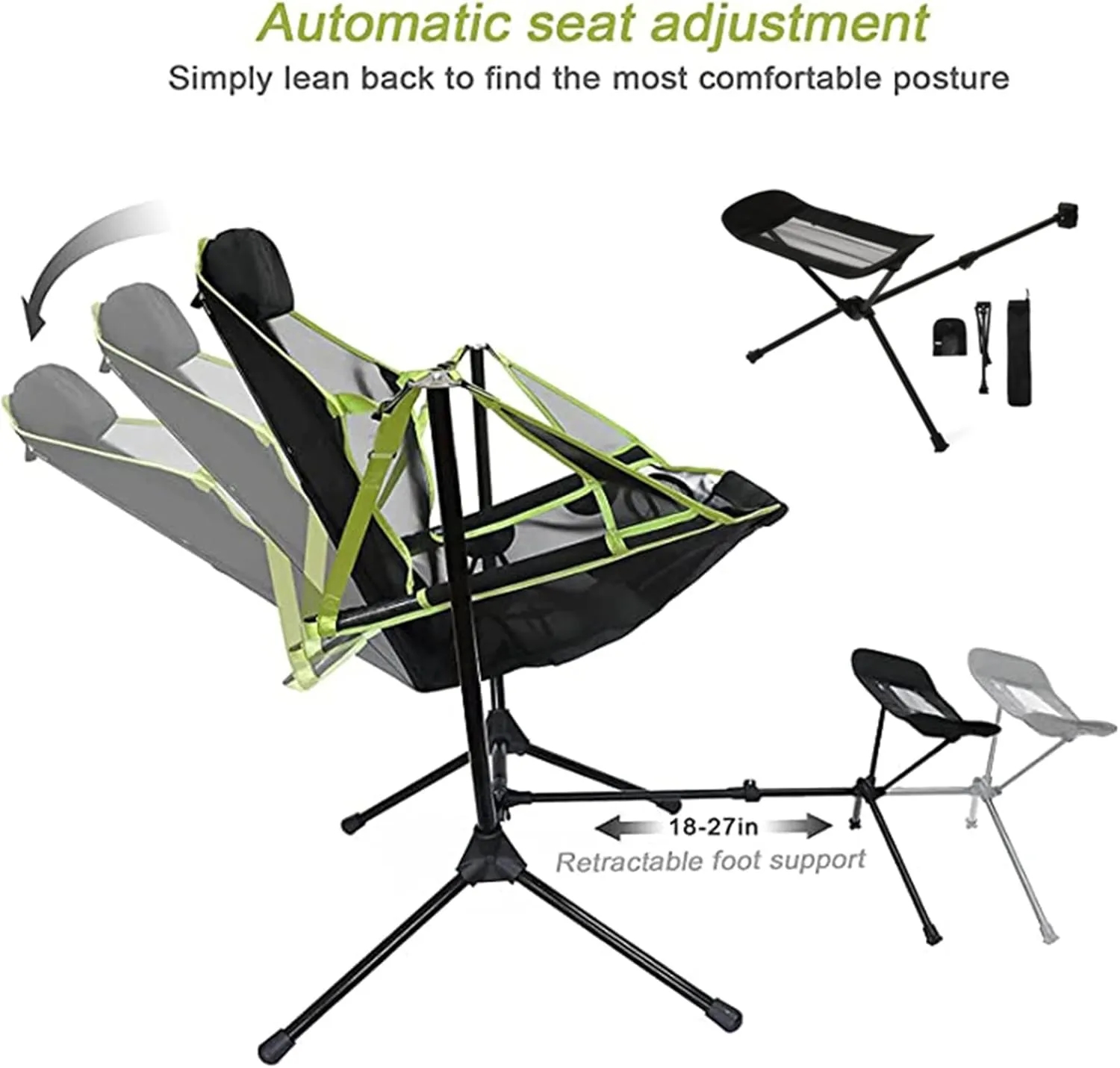 Swing Hammock Camping Chair 5