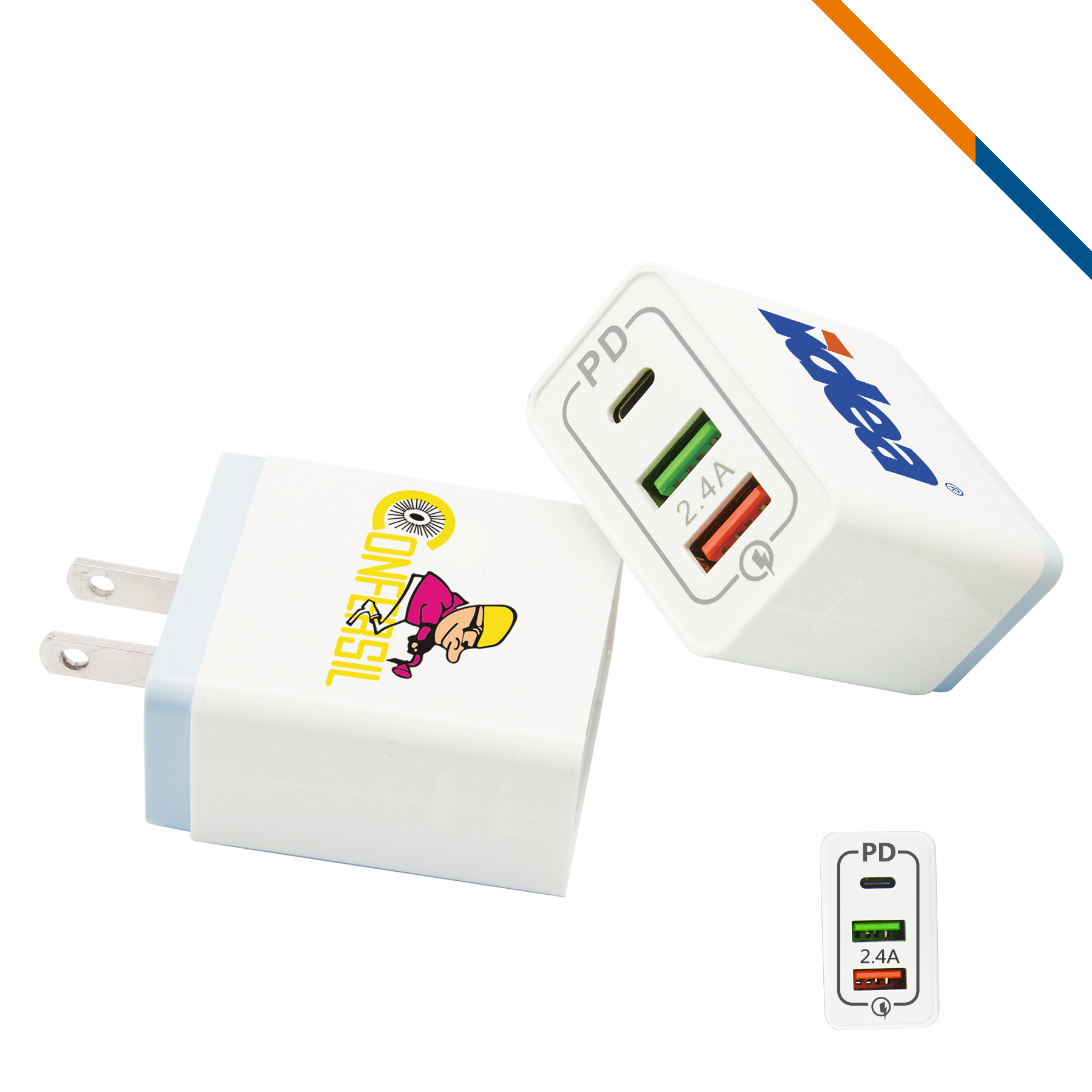 Azteca 3 Ports Charger 4