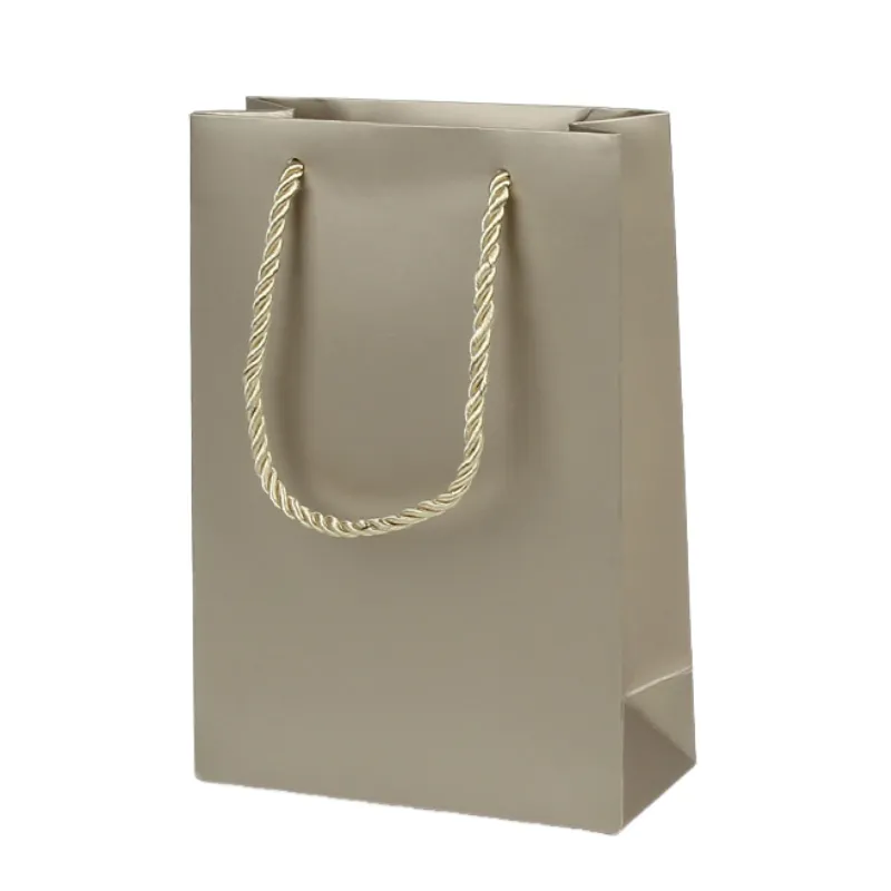 White Paper Gift Box with Logo Option 3