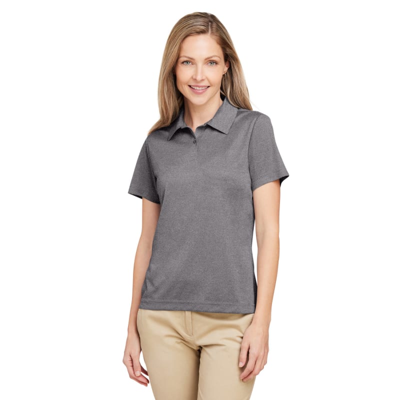 Team 365 Ladies' Zone Sonic Heather Performance Polo 2