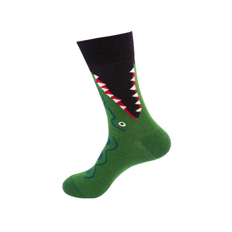 Colorful Patterns Super Soft Fashion Casual Socks 5