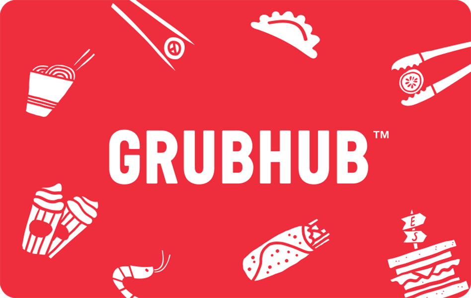 10 Dollar Grubhub Gift Card 1