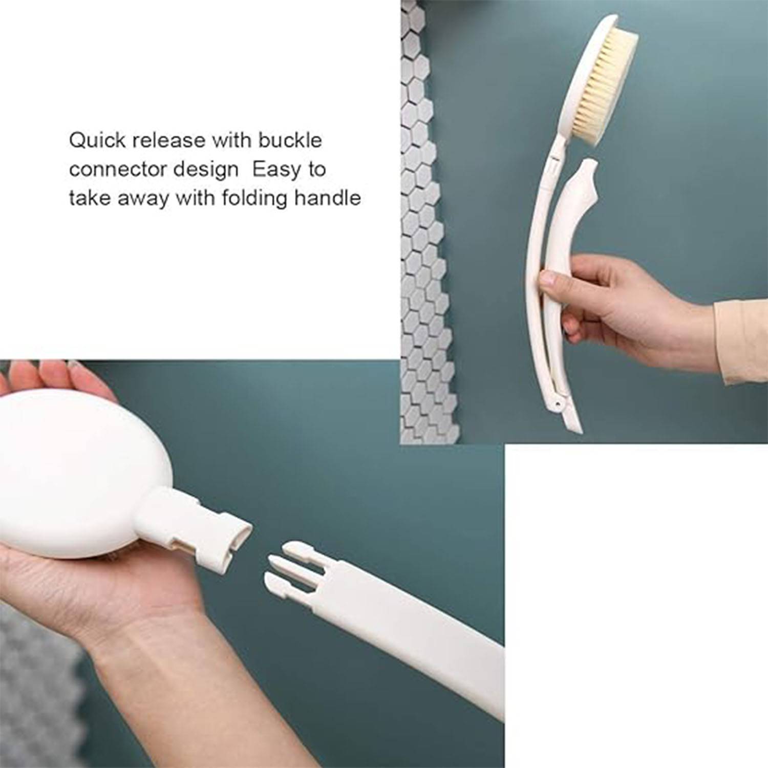 3 in1 Detachable And Foldable Shower Brush 7