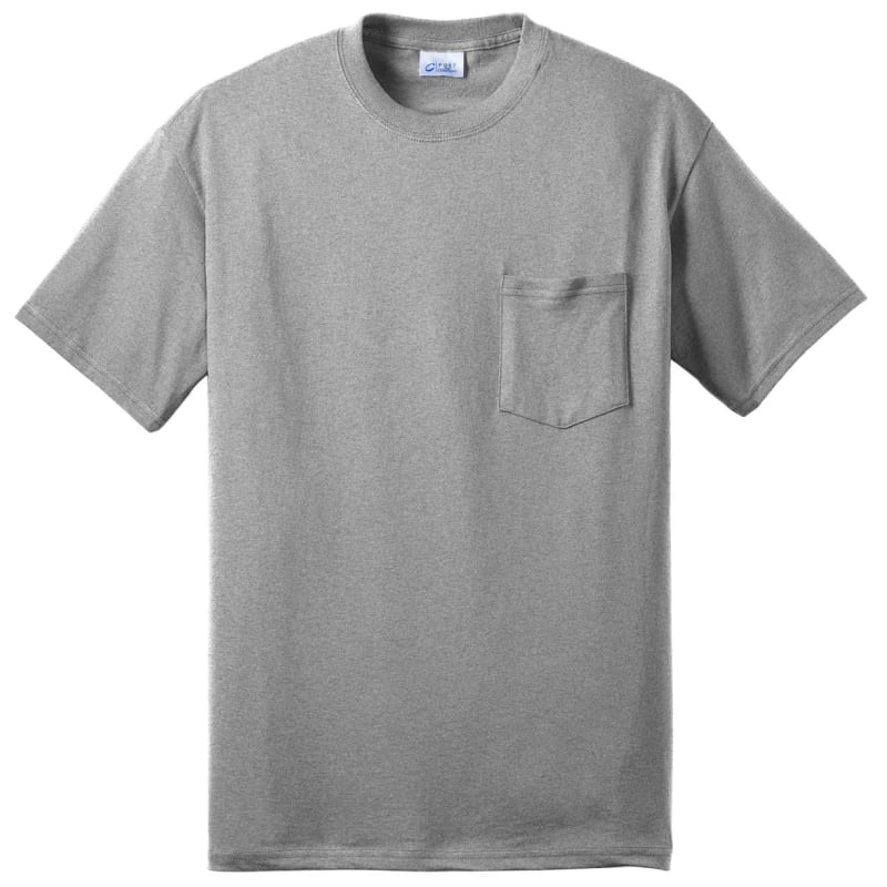 Port & Company Tall Core Blend Pocket Tee. 14