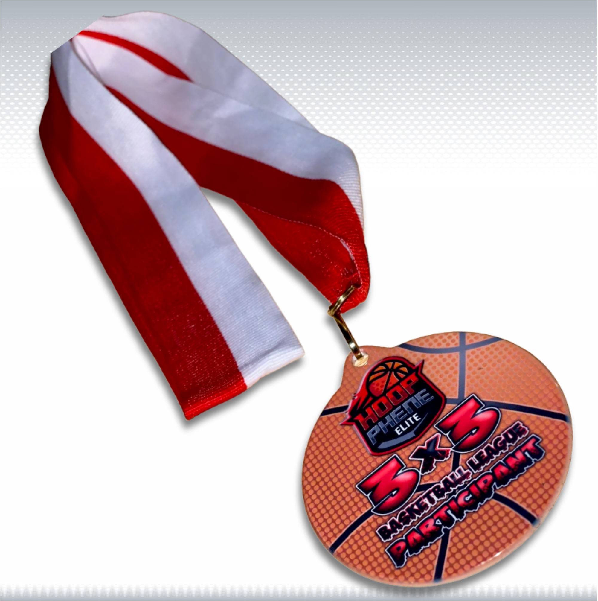 2 3/4" Full Color Sublimation Medal (White base medal) 7