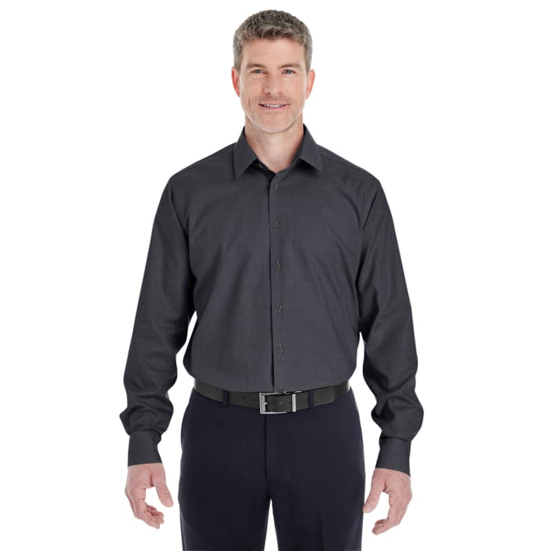 Devon & Jones Men's Crown Woven Collection™ Royal Dobby Shirt 6