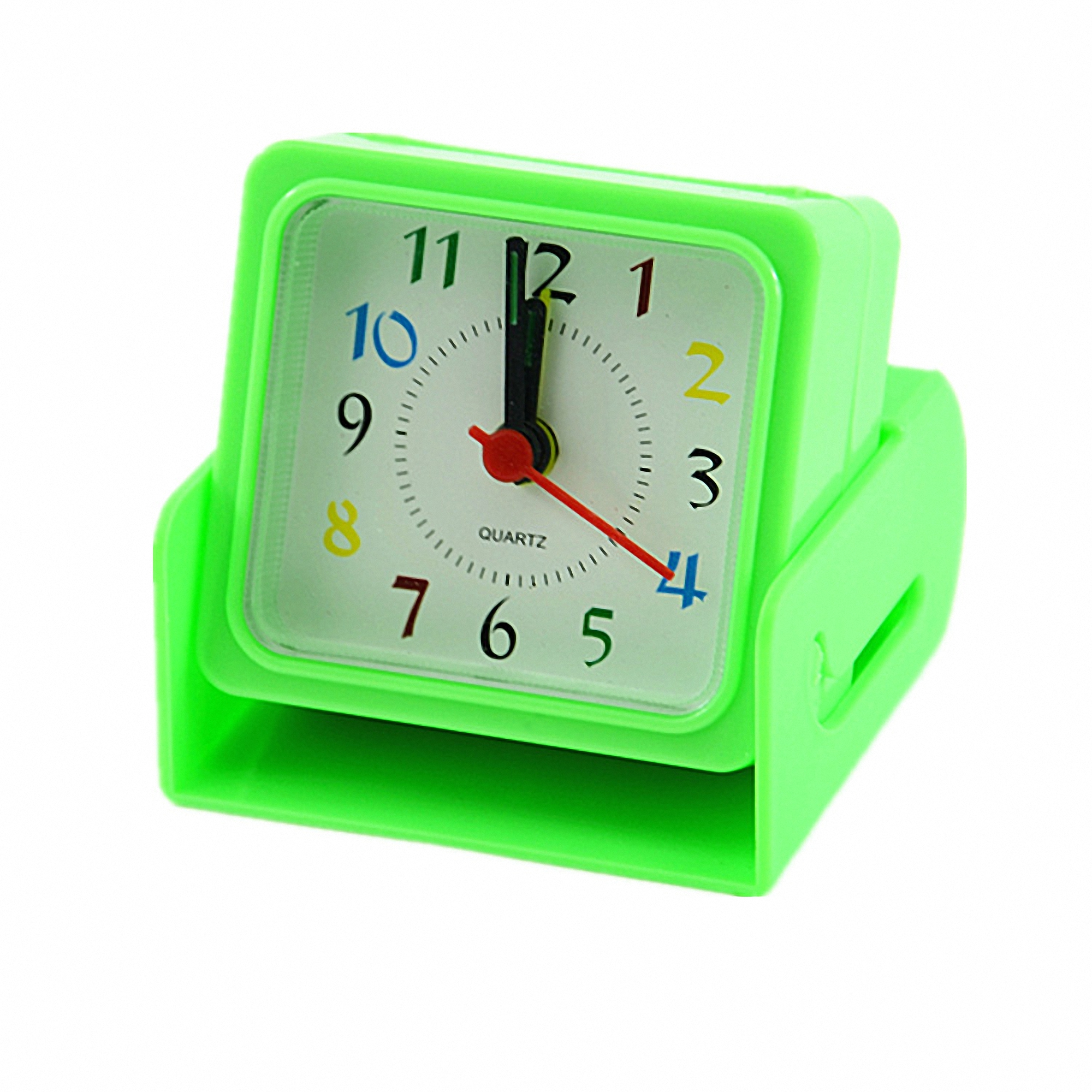 Square Plastic Alarm Clock 4