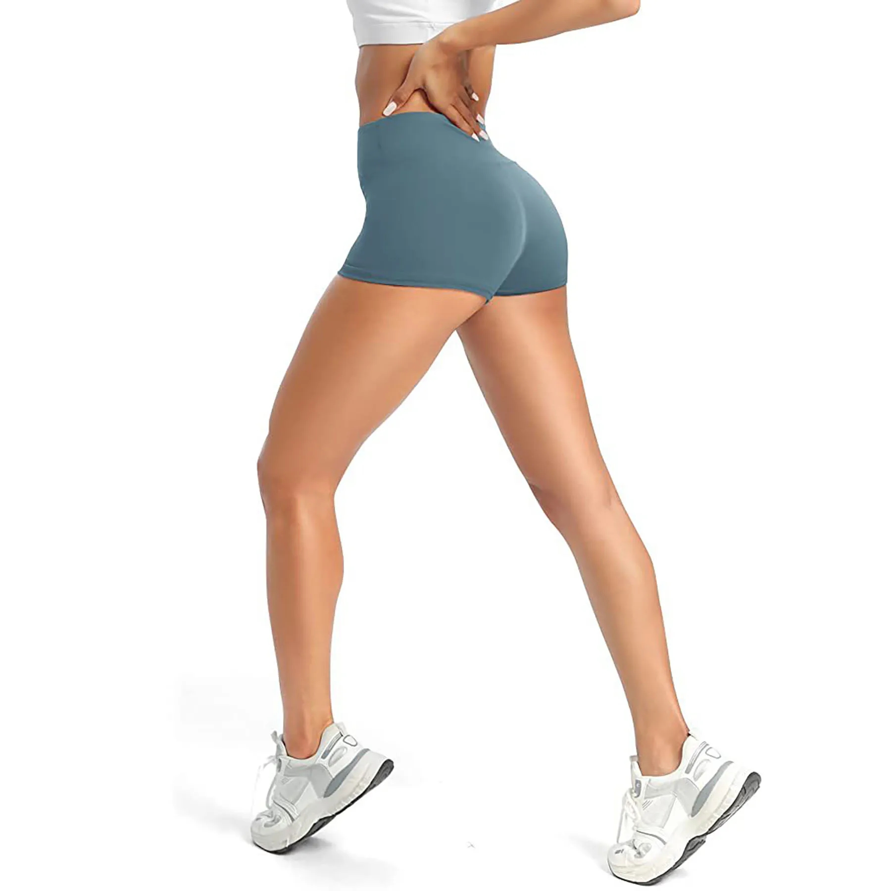 Women Workout Yoga Shorts 6