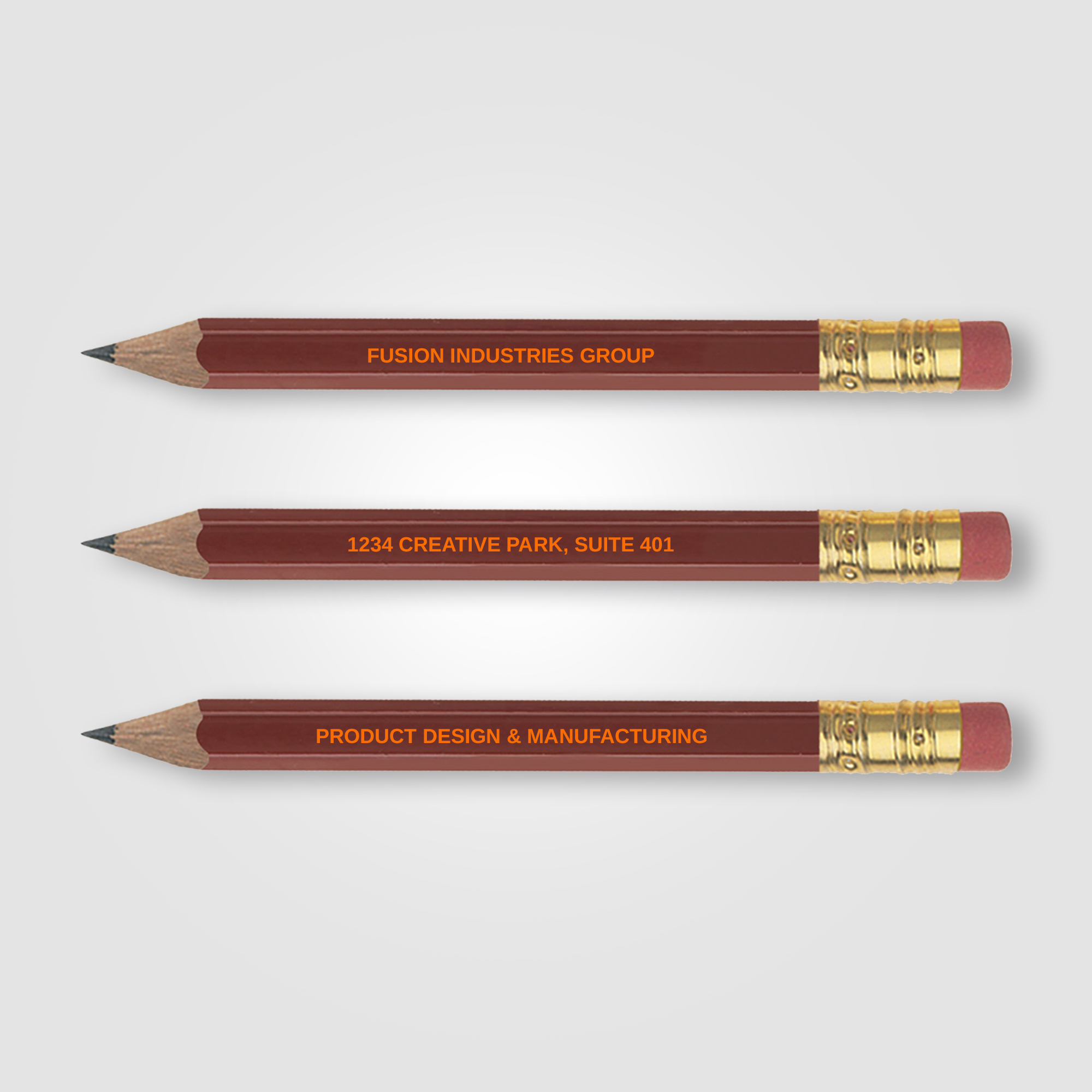 Golf Pencil (Hex with eraser) 27
