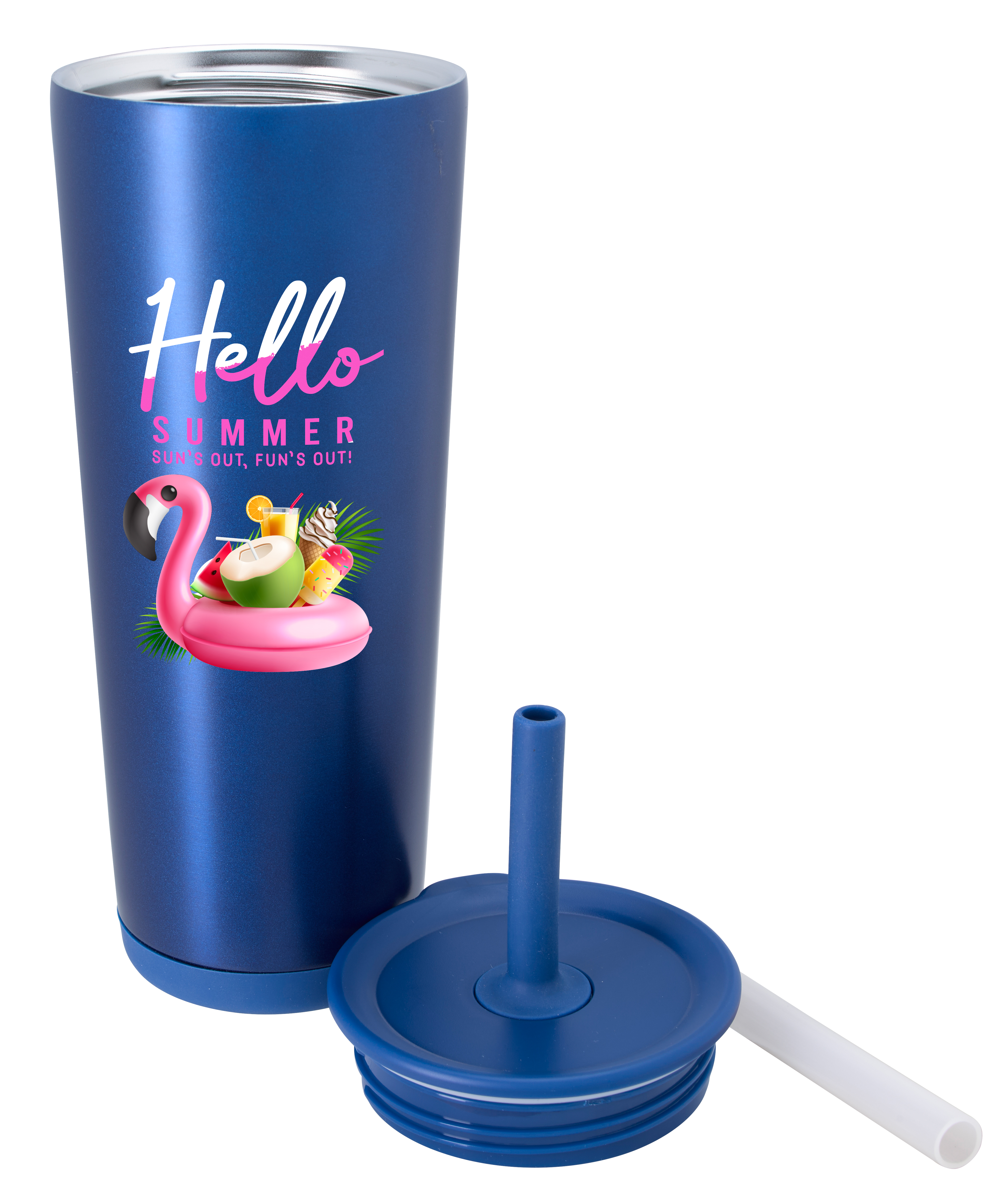 Astrid Recycled Stainless Steel Vacuum Tumbler - 24 oz. 58