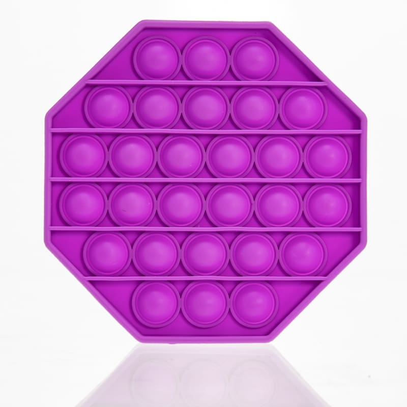Custom Printed Silicone Push Pop Bubble Fidget Toys 16