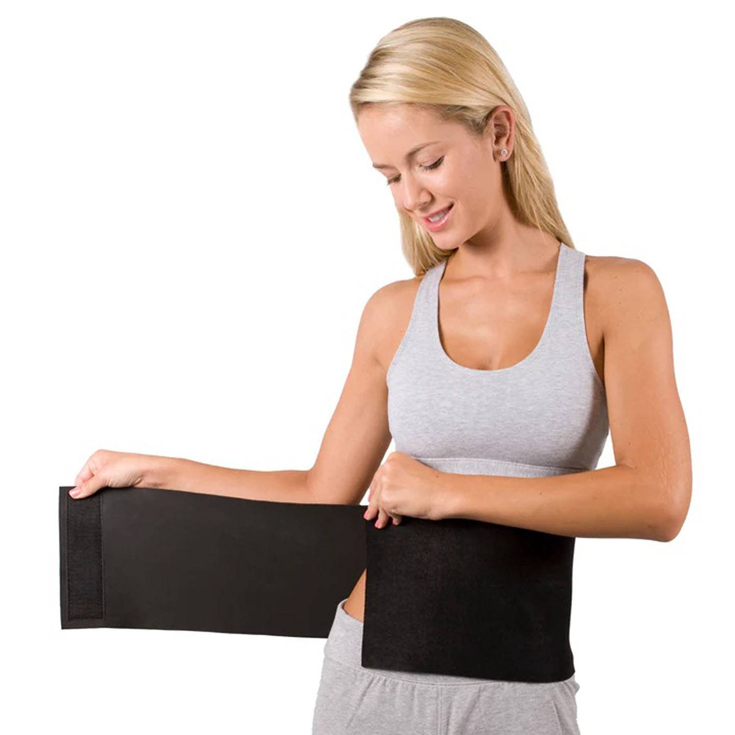 Adjustable Rubber Waist Trimmer Belt for Workouts 5